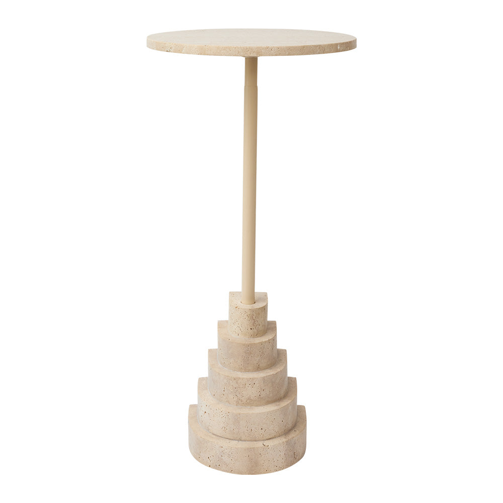 Round Table SOLUM Travertine