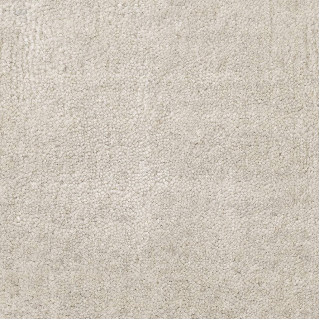 Carpet 145 light gray wool and bamboo blend