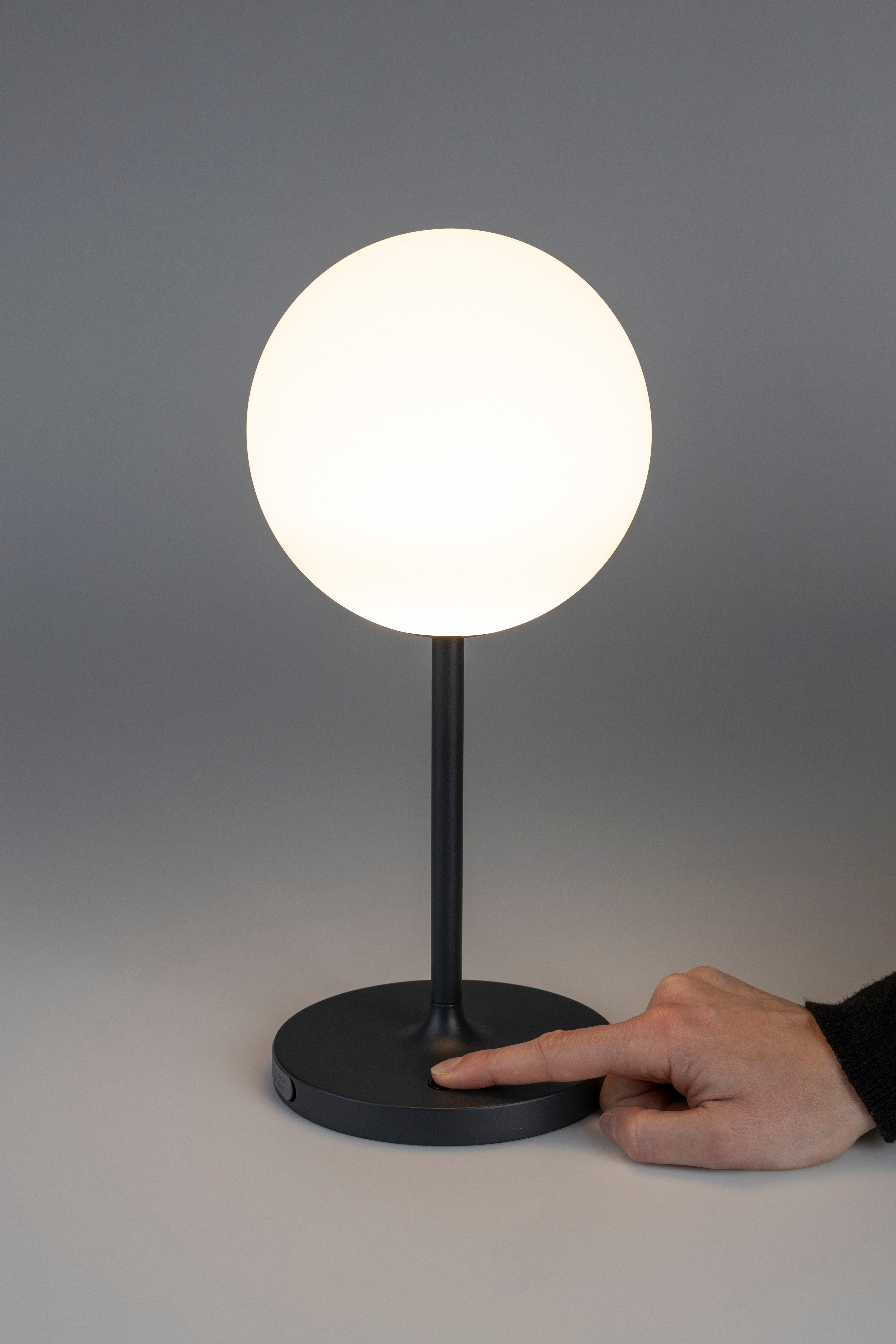 Table Lamp Hub Blue White Label Living    Eye on Design