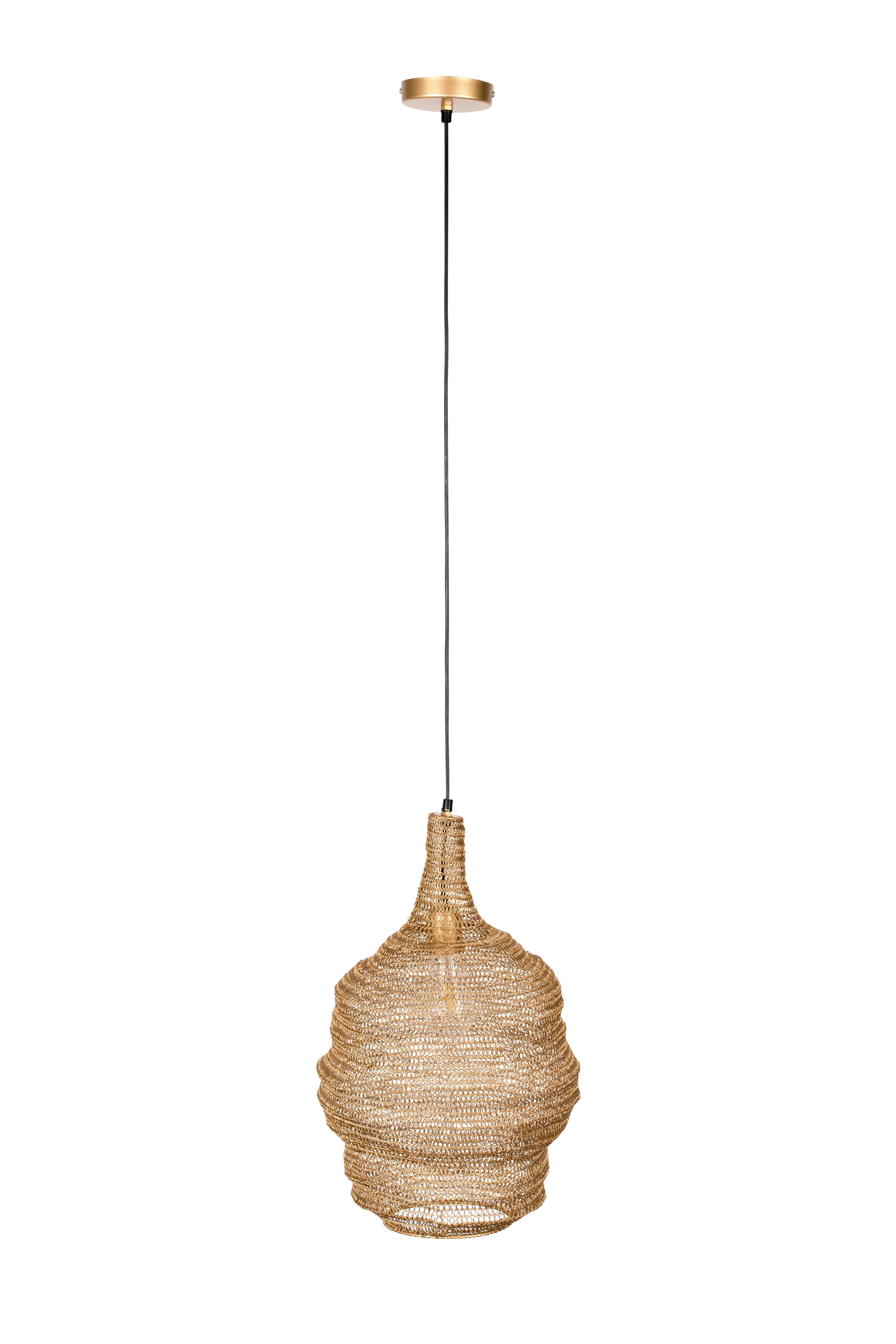 Pendant Lamp Lena M Brass White Label Living    Eye on Design