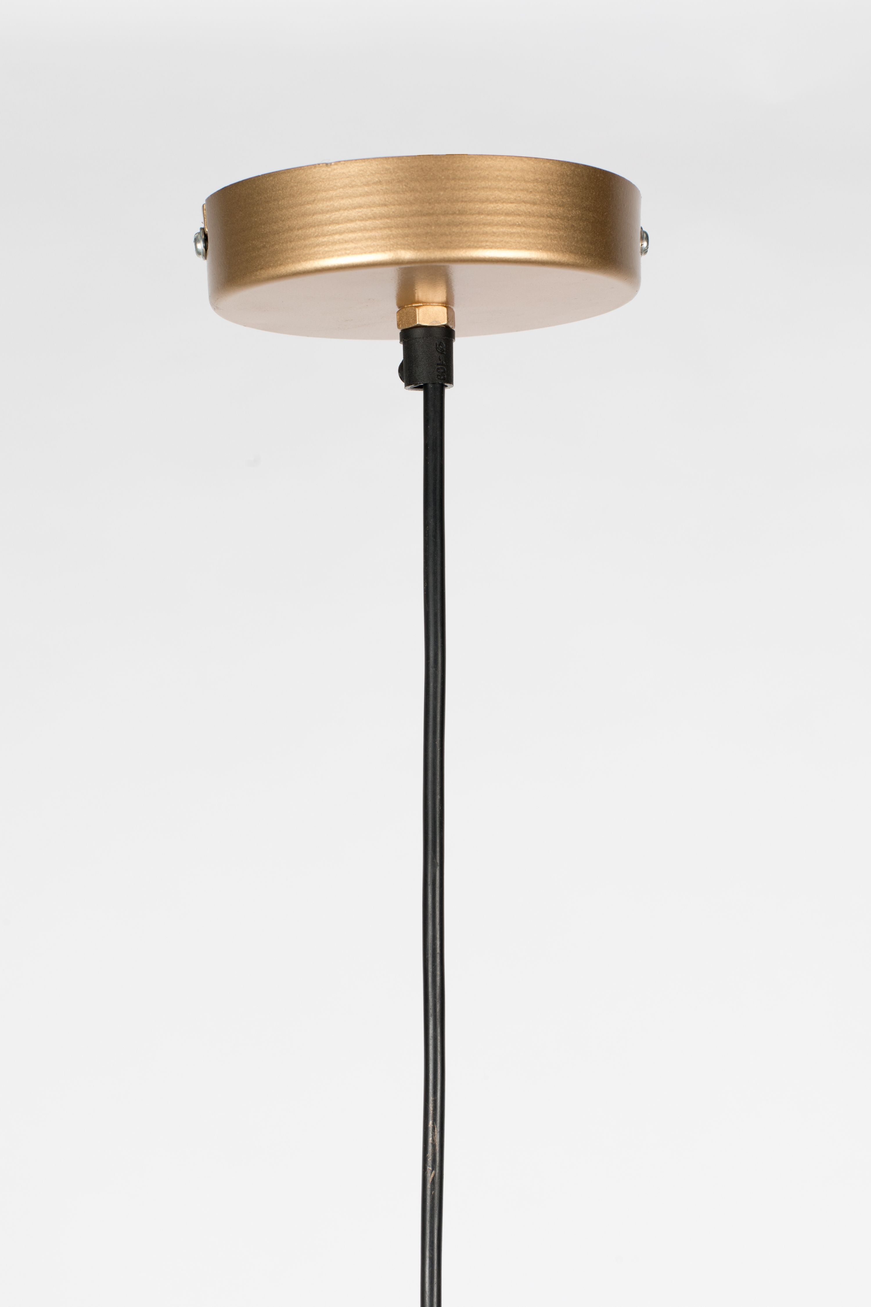 Pendant Lamp Lena M Brass White Label Living    Eye on Design