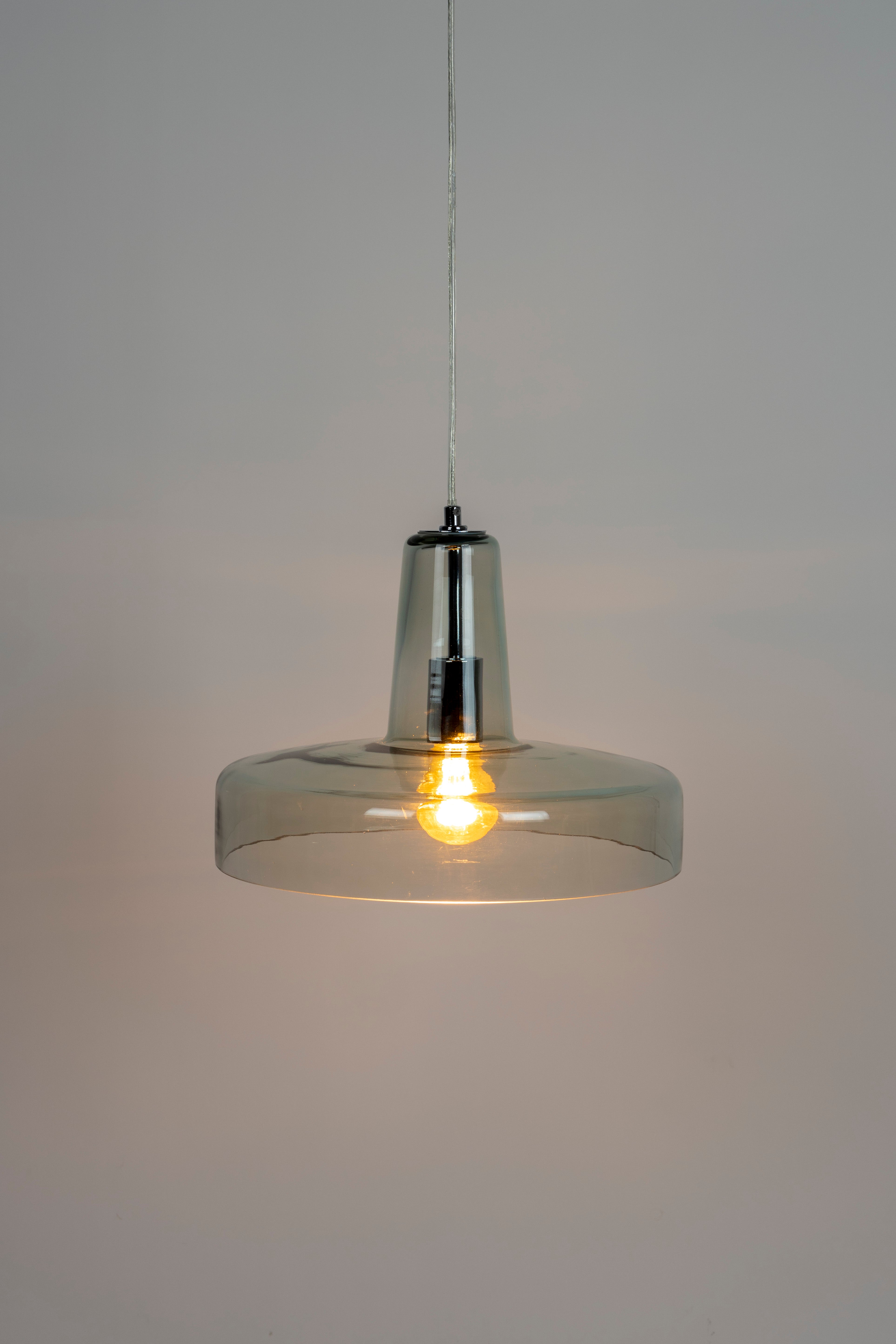 ANSHIN pendant lamp with glass shade