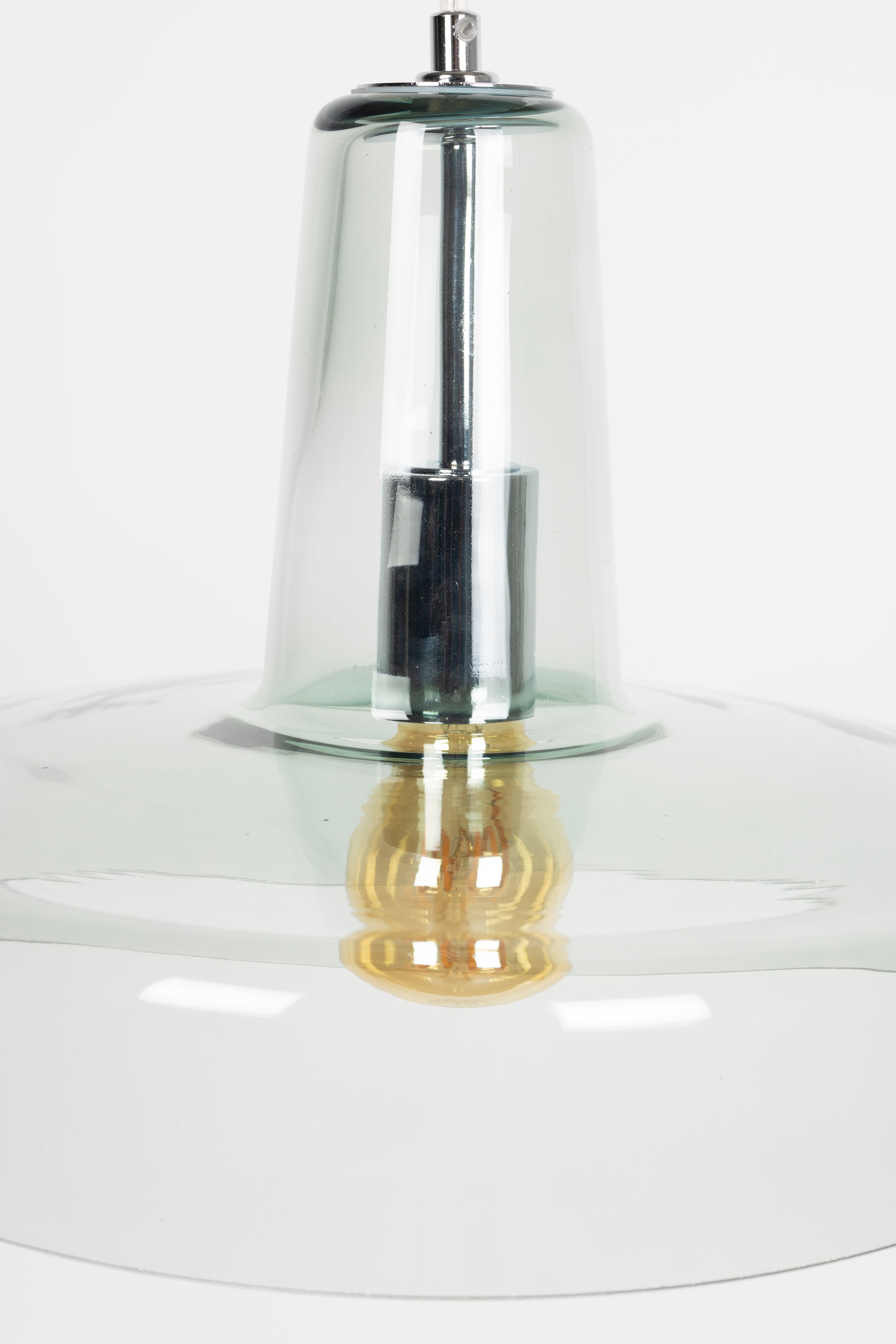 ANSHIN pendant lamp with glass shade