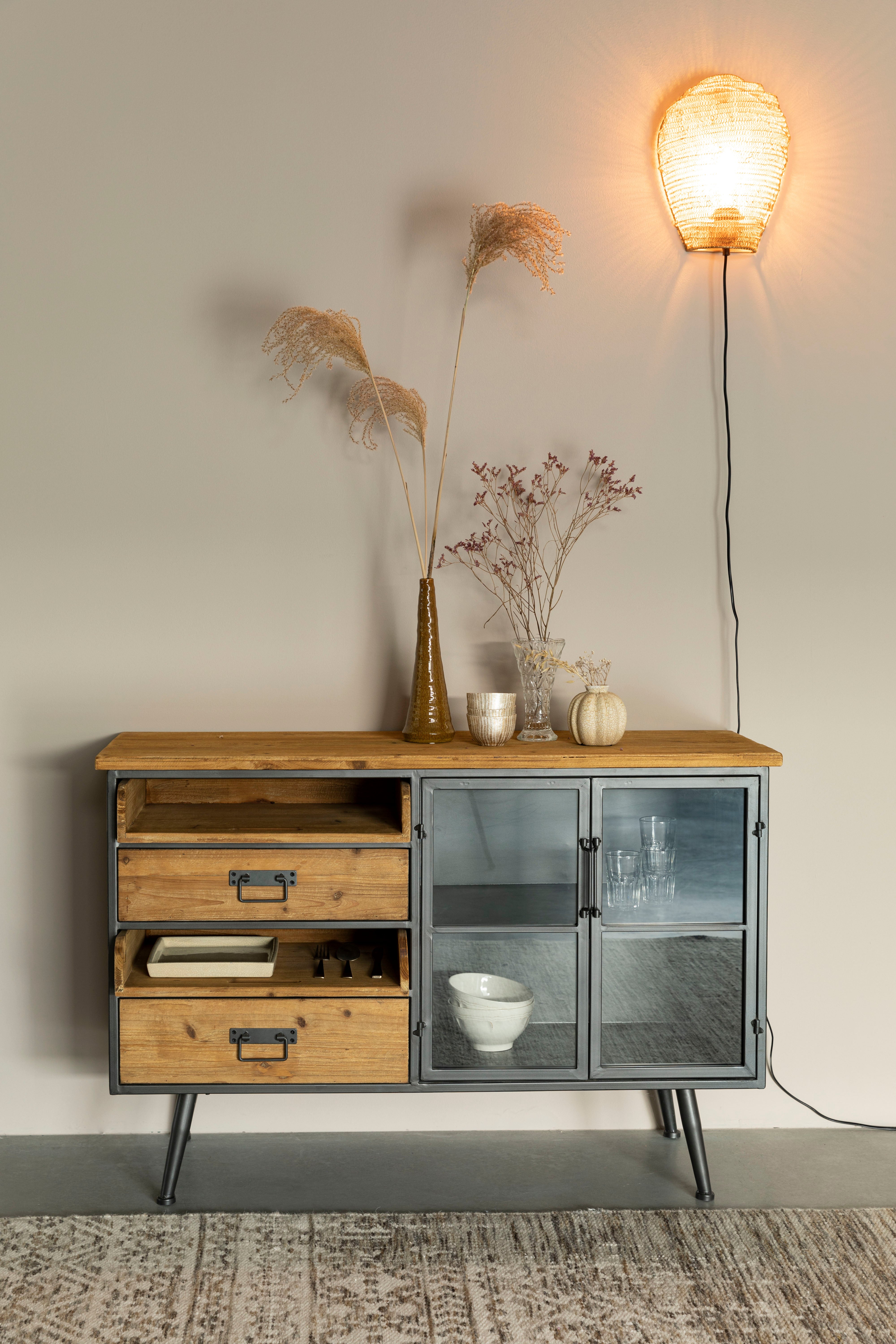 Wandleuchte LENA gold
