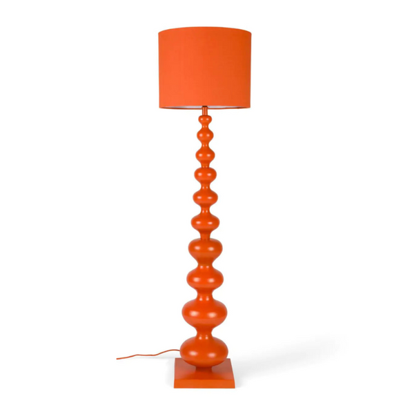 Stehleuchte WENN ORANGE KÖNIG IST orange