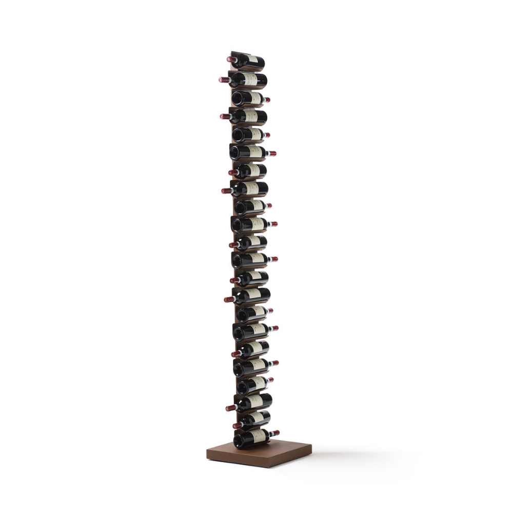 Weinregal PTOLOMEO VINO braun