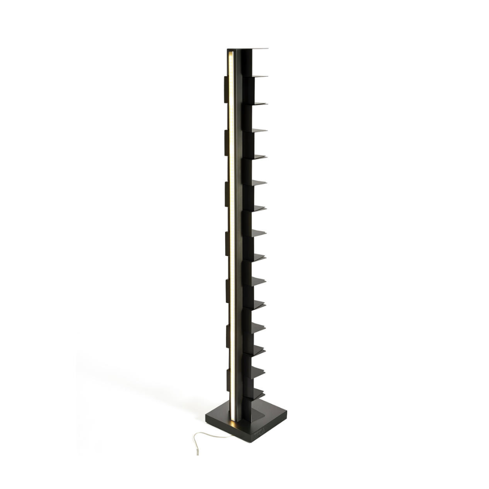 Beleuchteter Regal PTOLOMEO LUCE schwarz