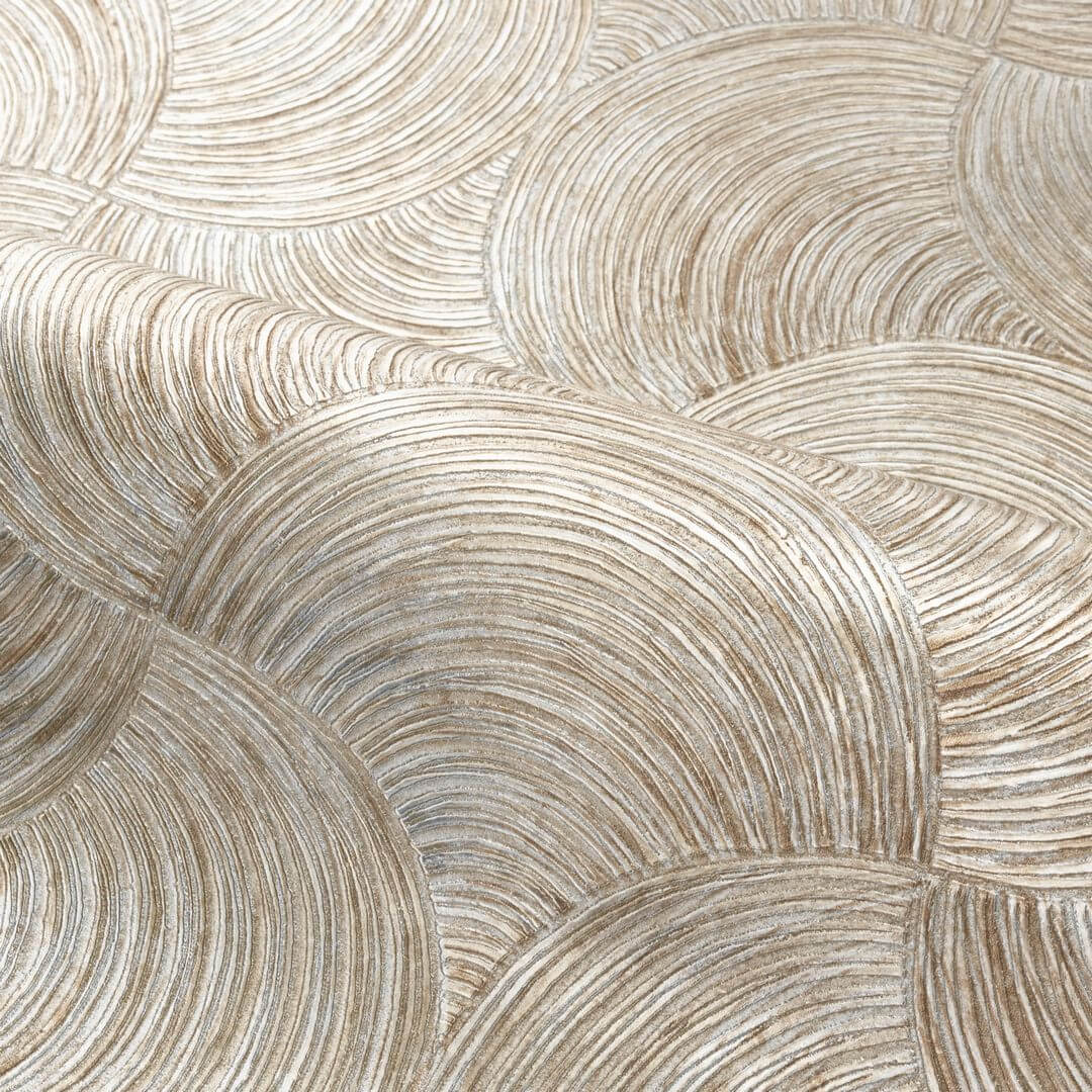 Metallic Wallpaper APHELIE - ARGENT Silver