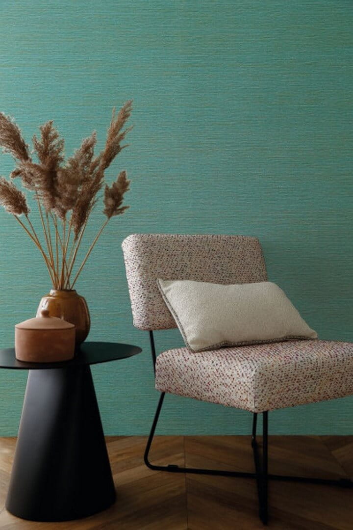 Structural wallpaper resembling canvas MALACCA - SABLE sand