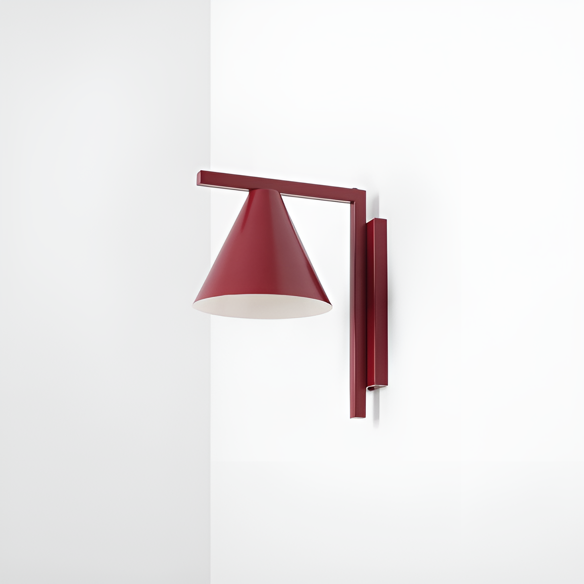 FORM rote Wandleuchte