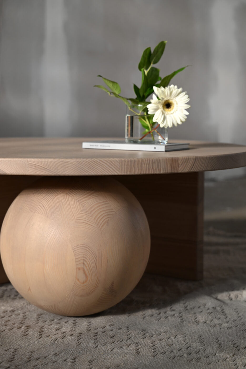 Stolik kawowy FUKU WOODEN drewniany