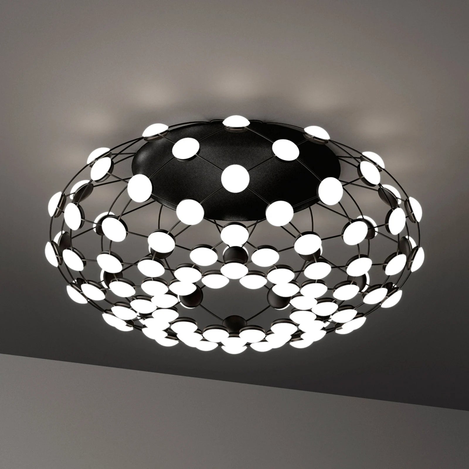 Black Mesh ceiling lamp