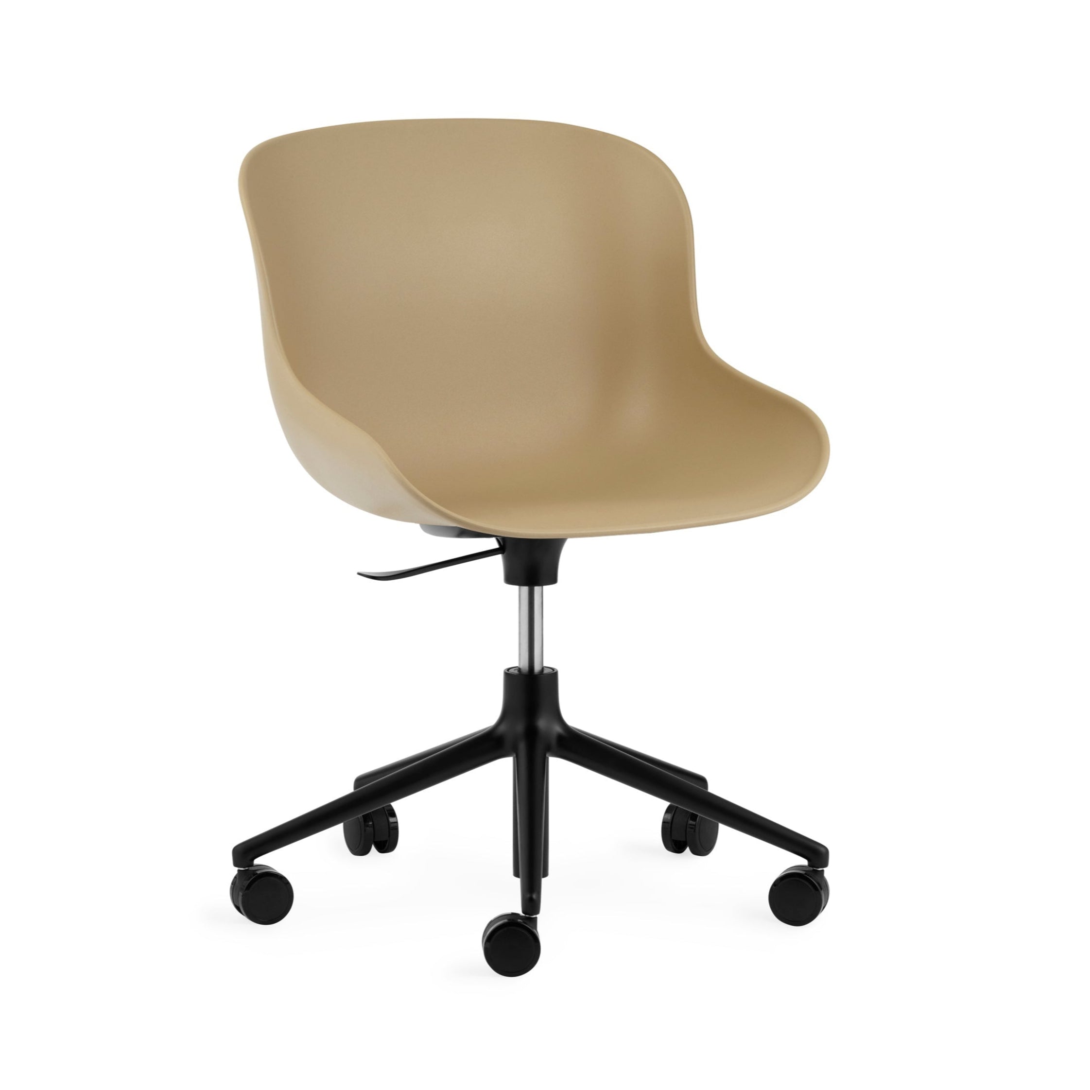 Hyg 5W Sandy Office Chair mit einer schwarzen Basis