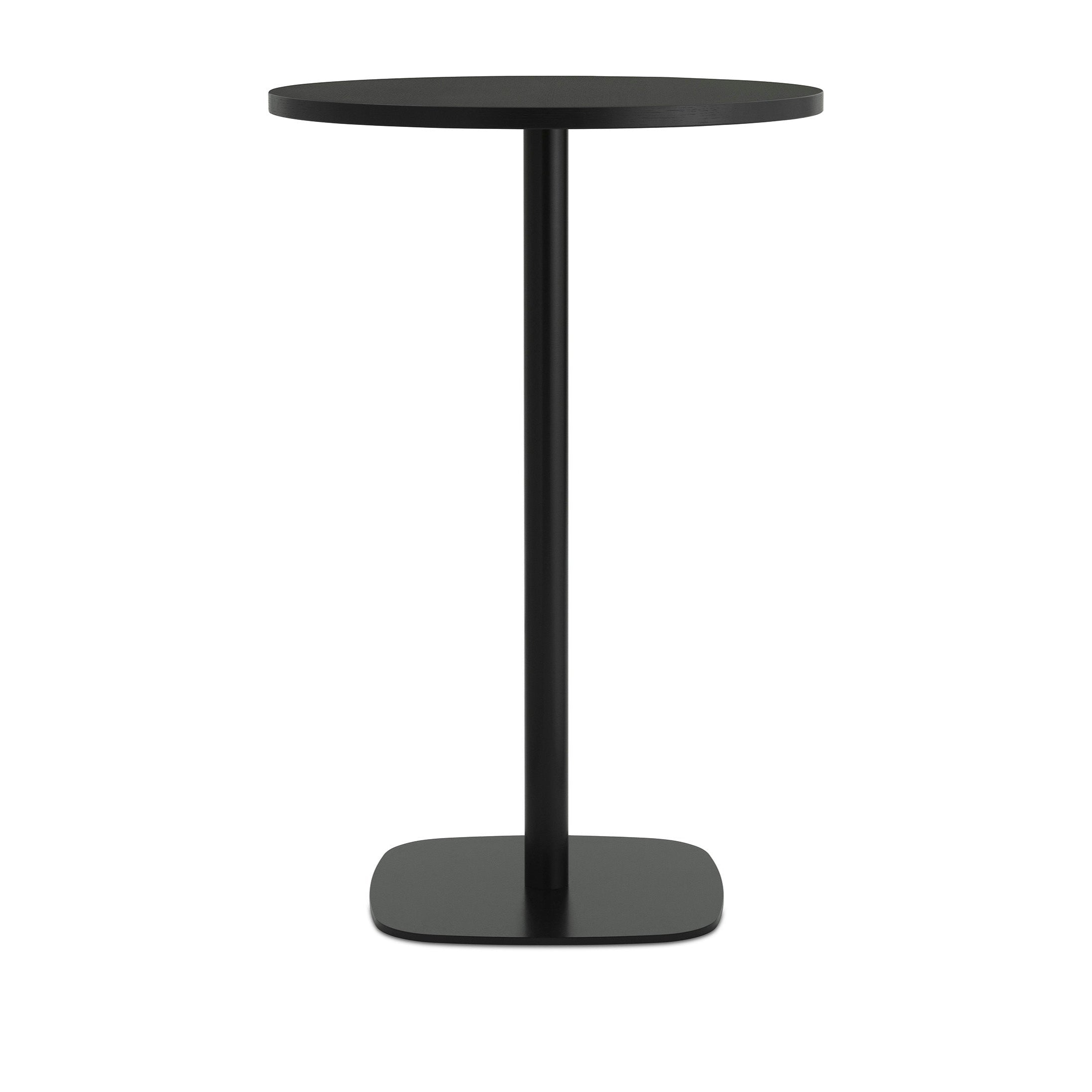 Café Tisch rund Marmory Black Black Black Schwarz