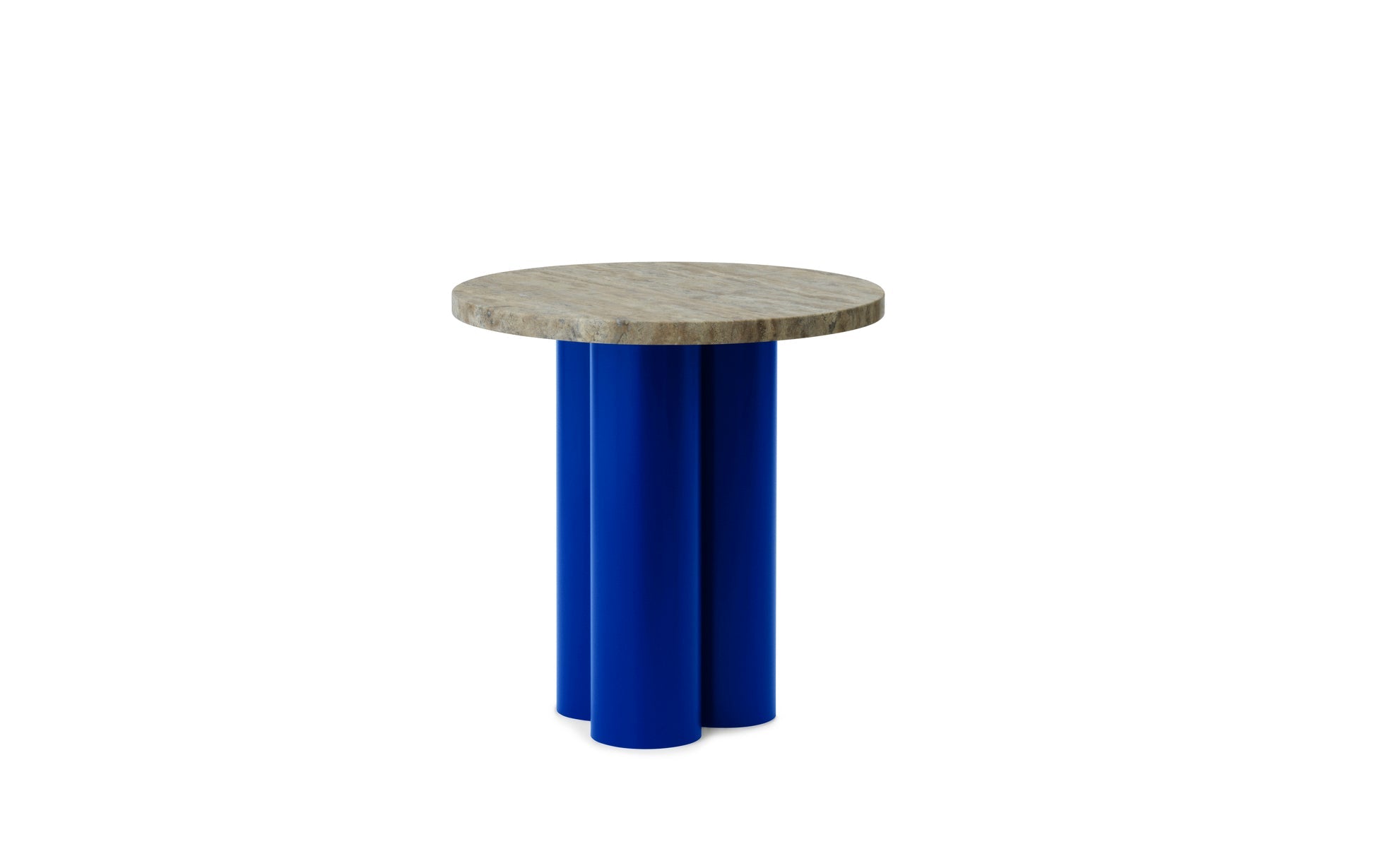 Seitentisch dit blaue Basis