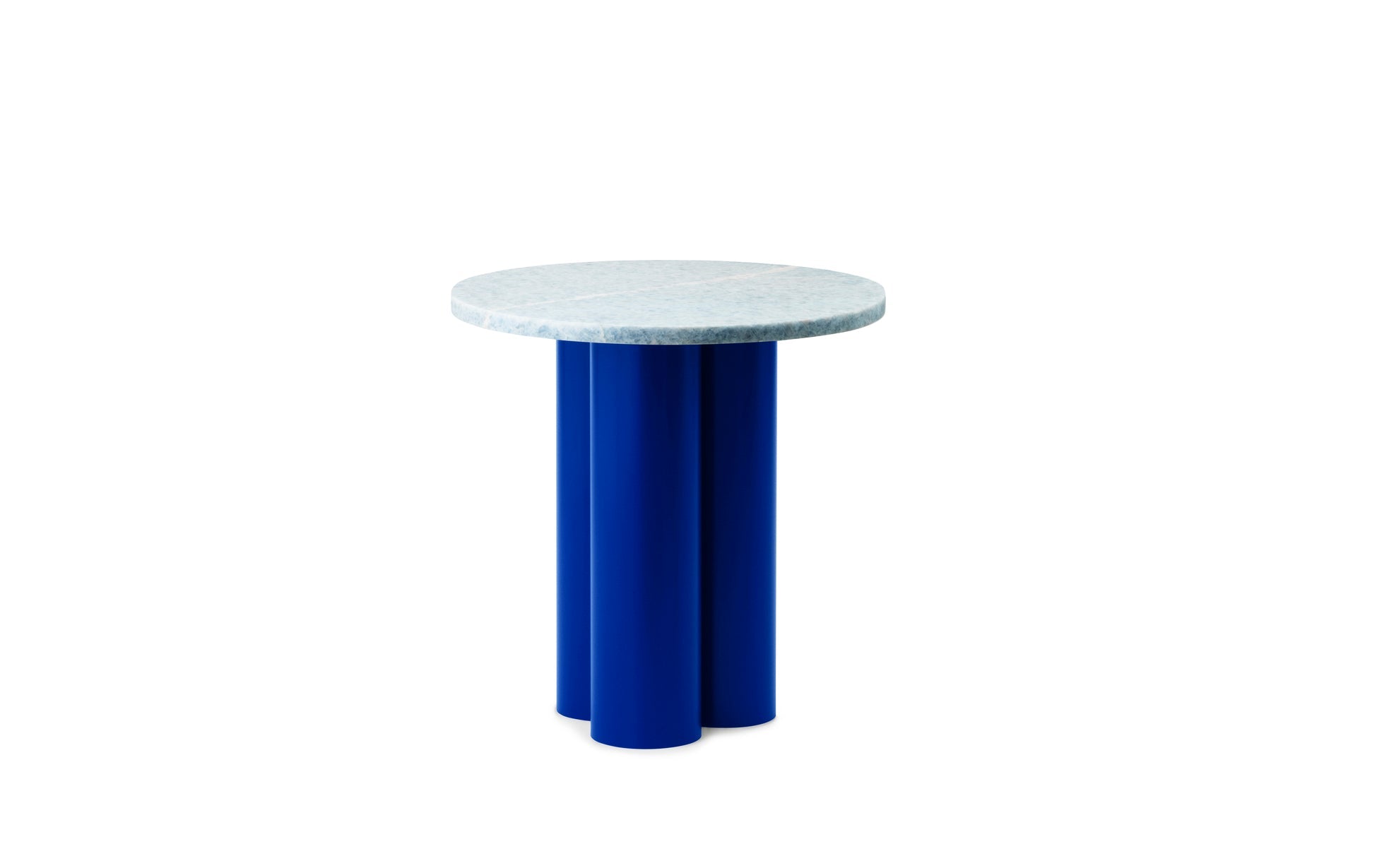 Seitentisch dit blaue Basis