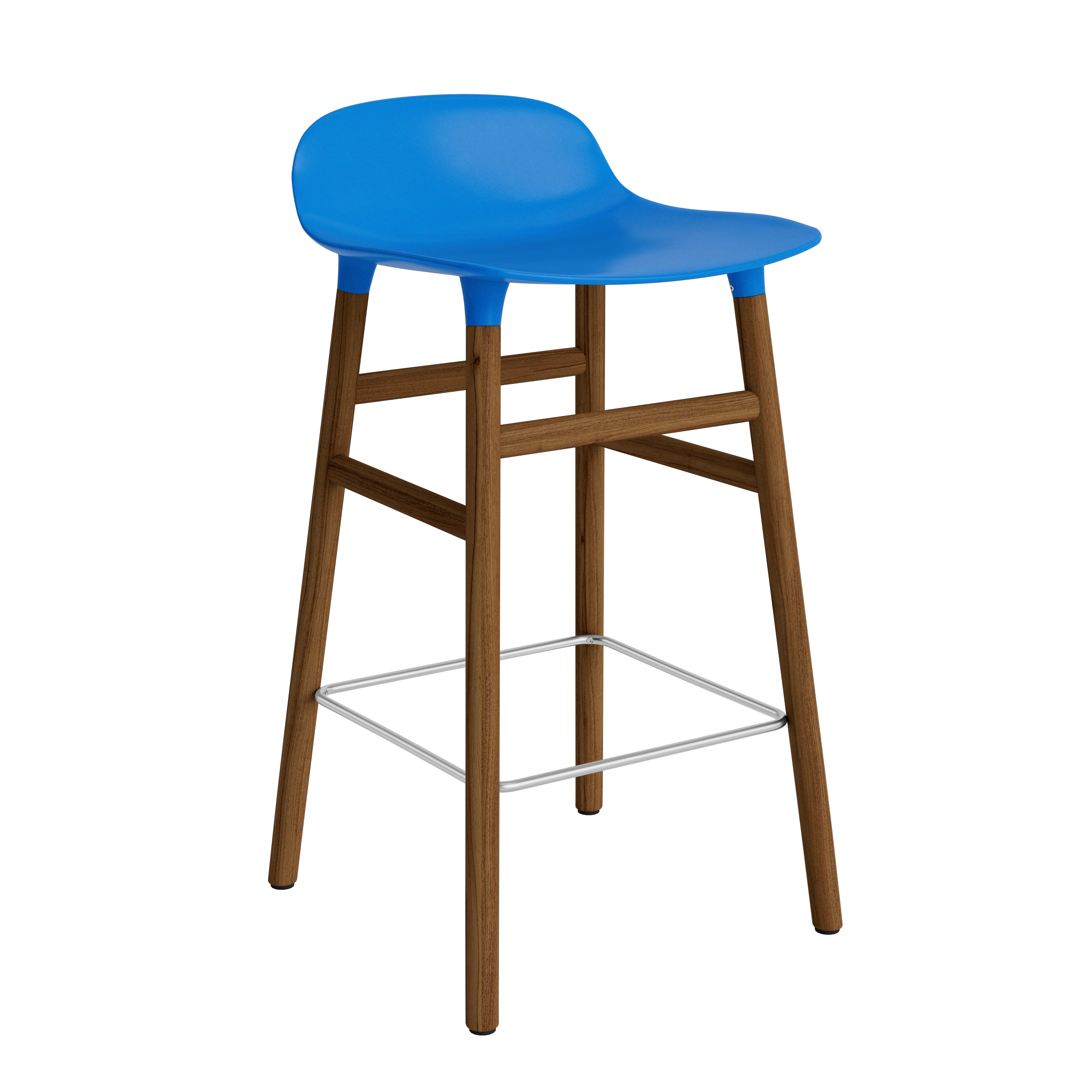 Hocker forms blue with a nutty base