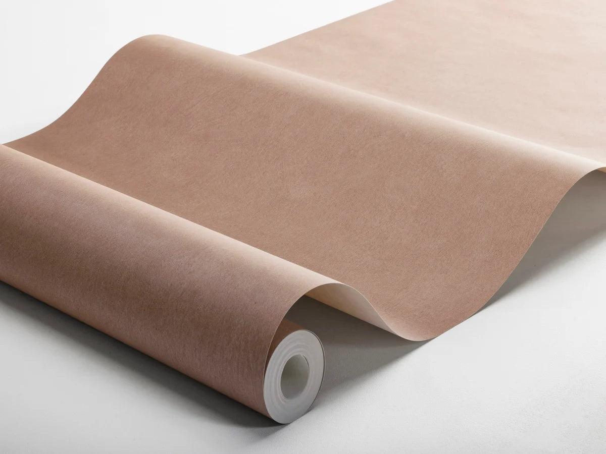 Tapete, die Leinwand imitiert SHADES - SUNSTONE warmes Braun