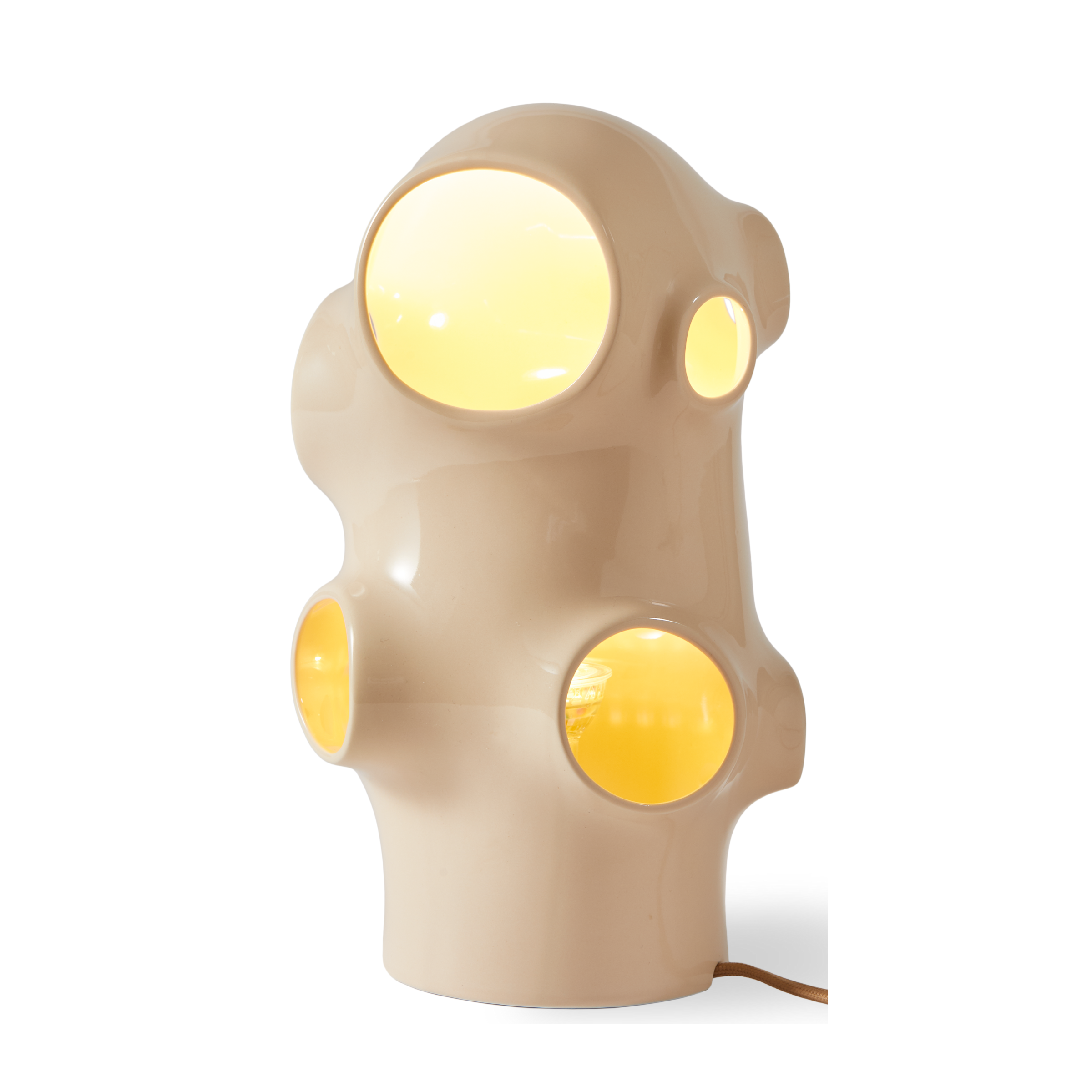 BULLE beige table lamp