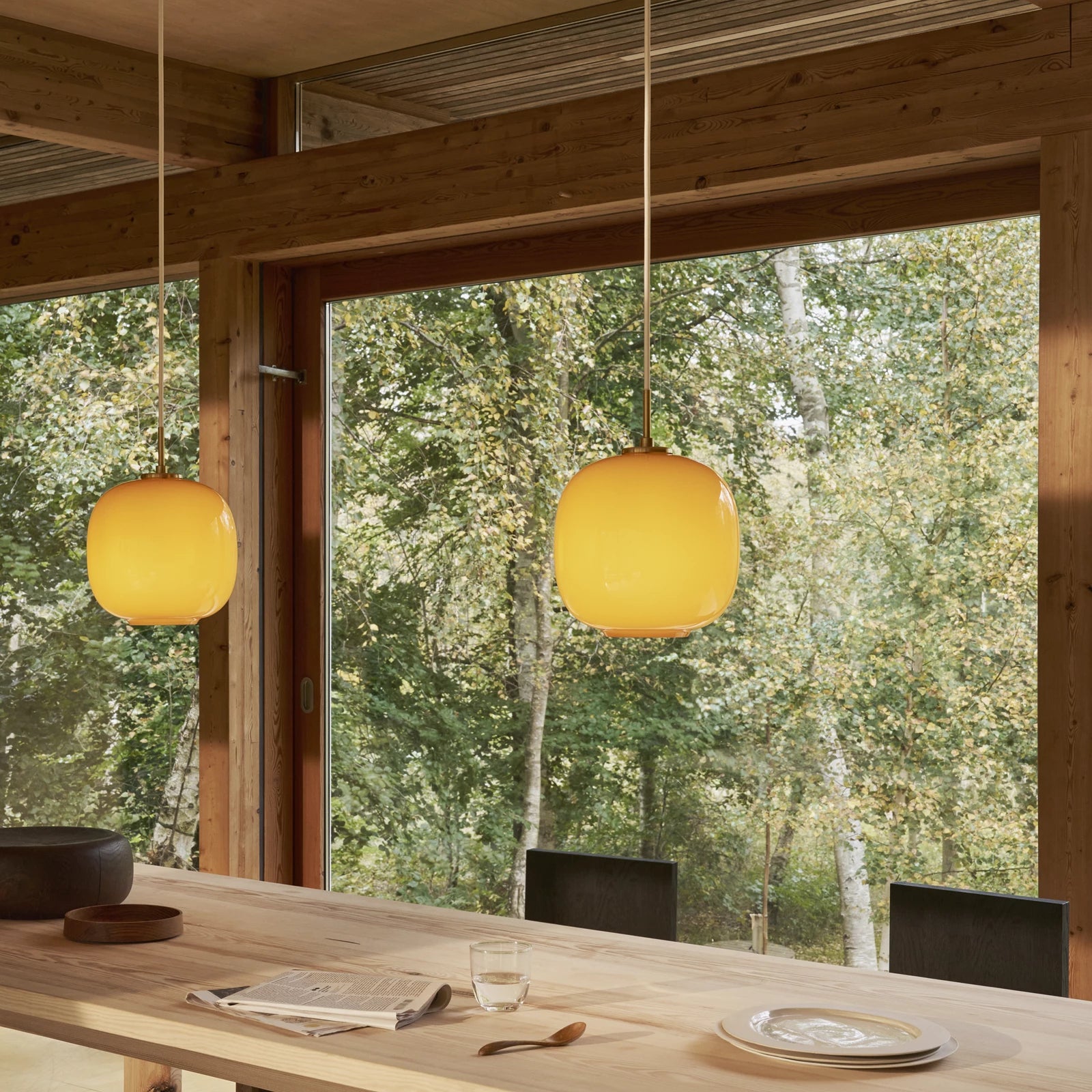 Lampa wisząca VL 45 bursztynowy