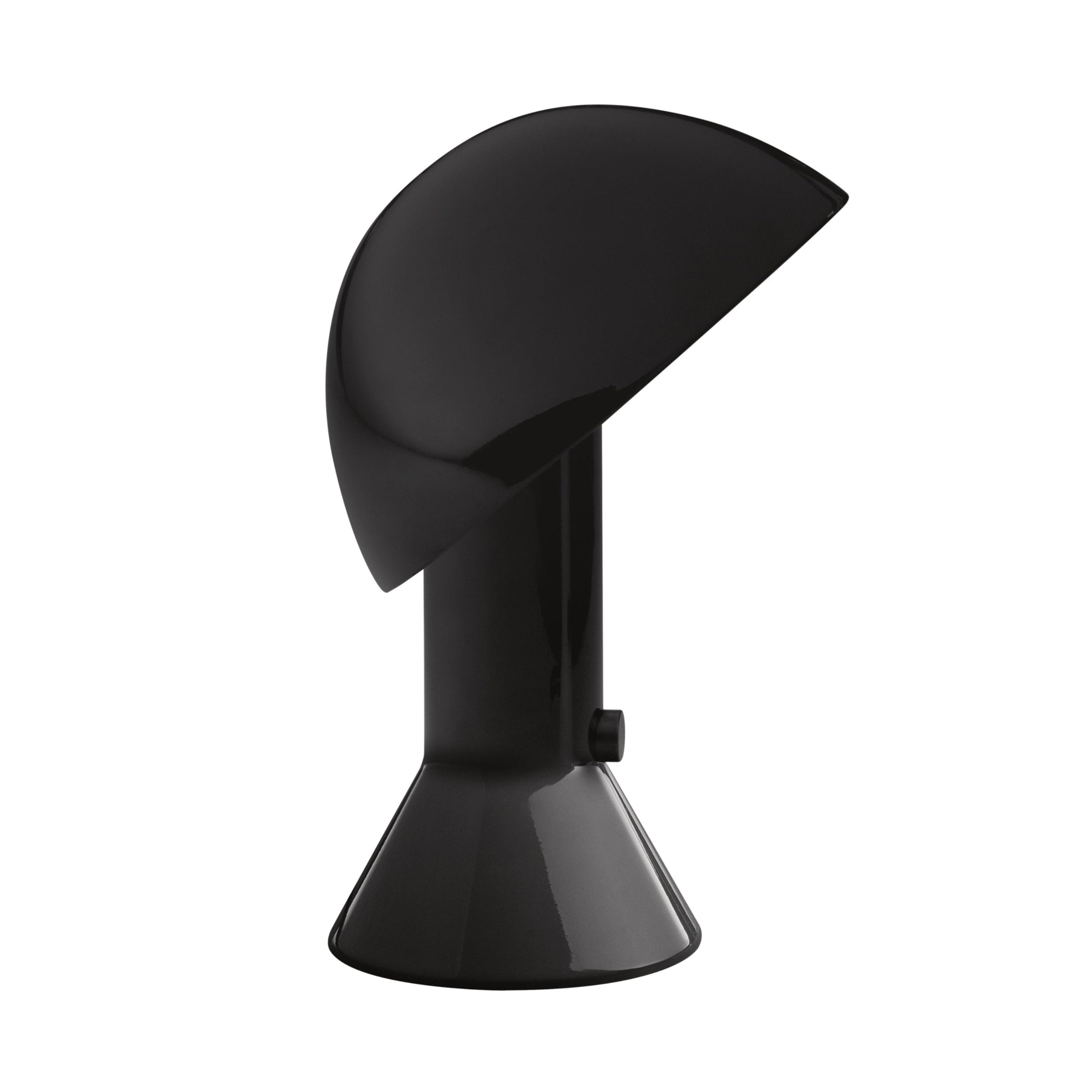 ELMETTO Table Lamp in Glossy Black