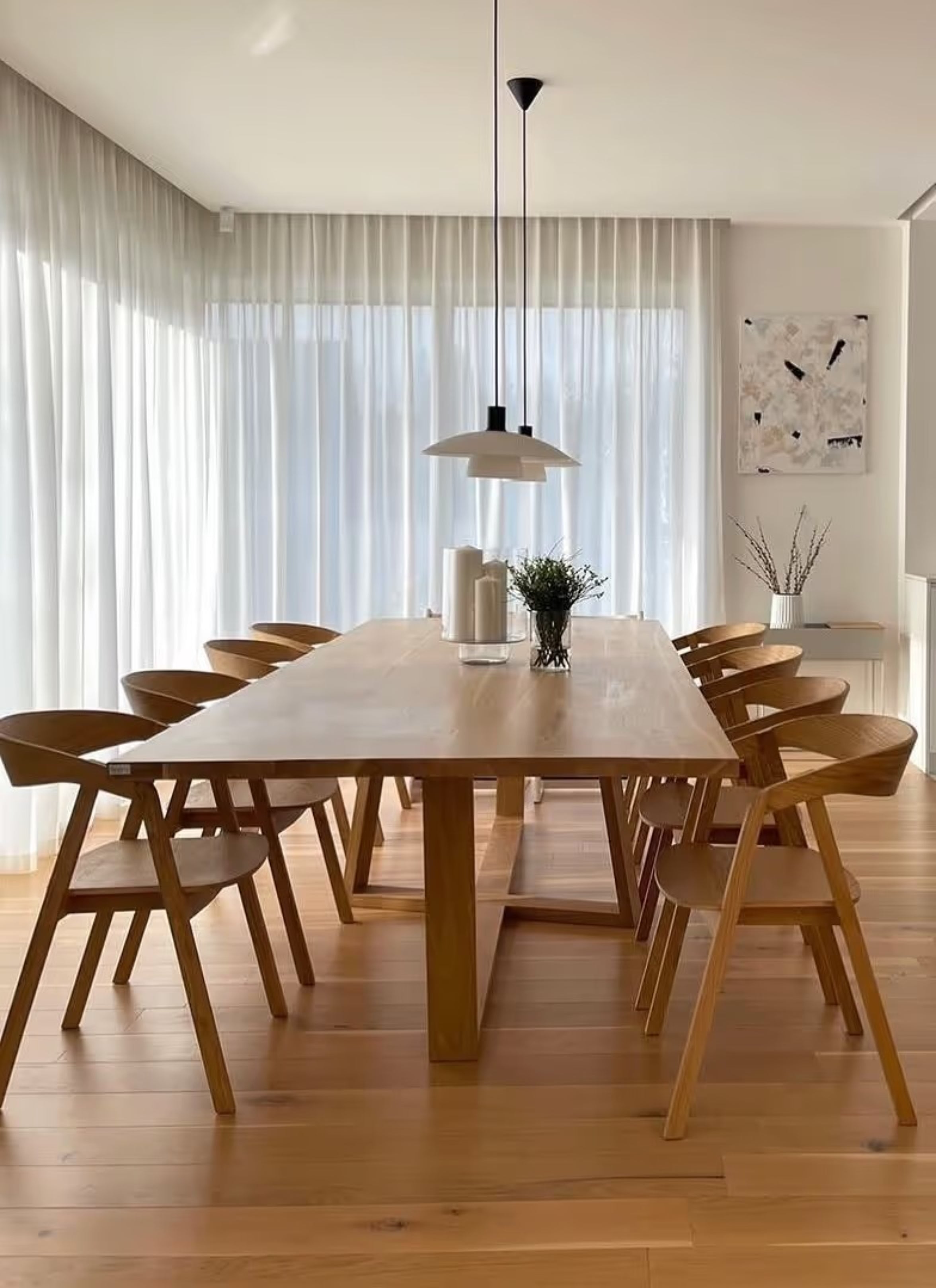 Tisch DIAMOND aus Eichenholz