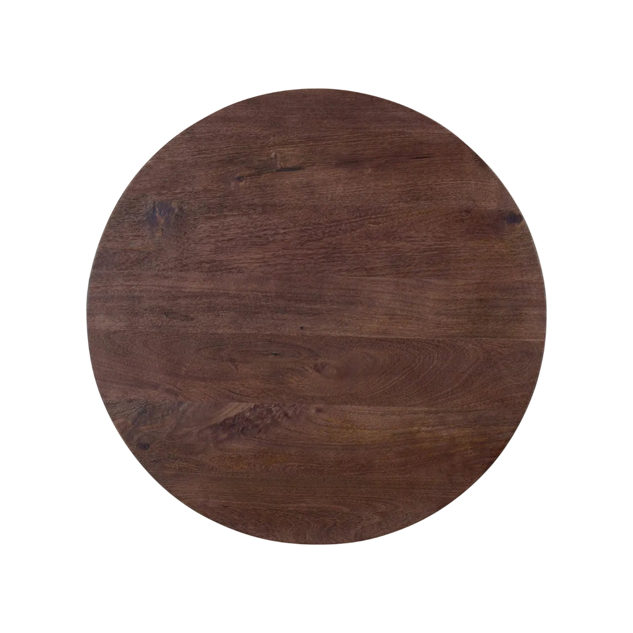 Runder Barhocker BALDWIN aus Mangoholz