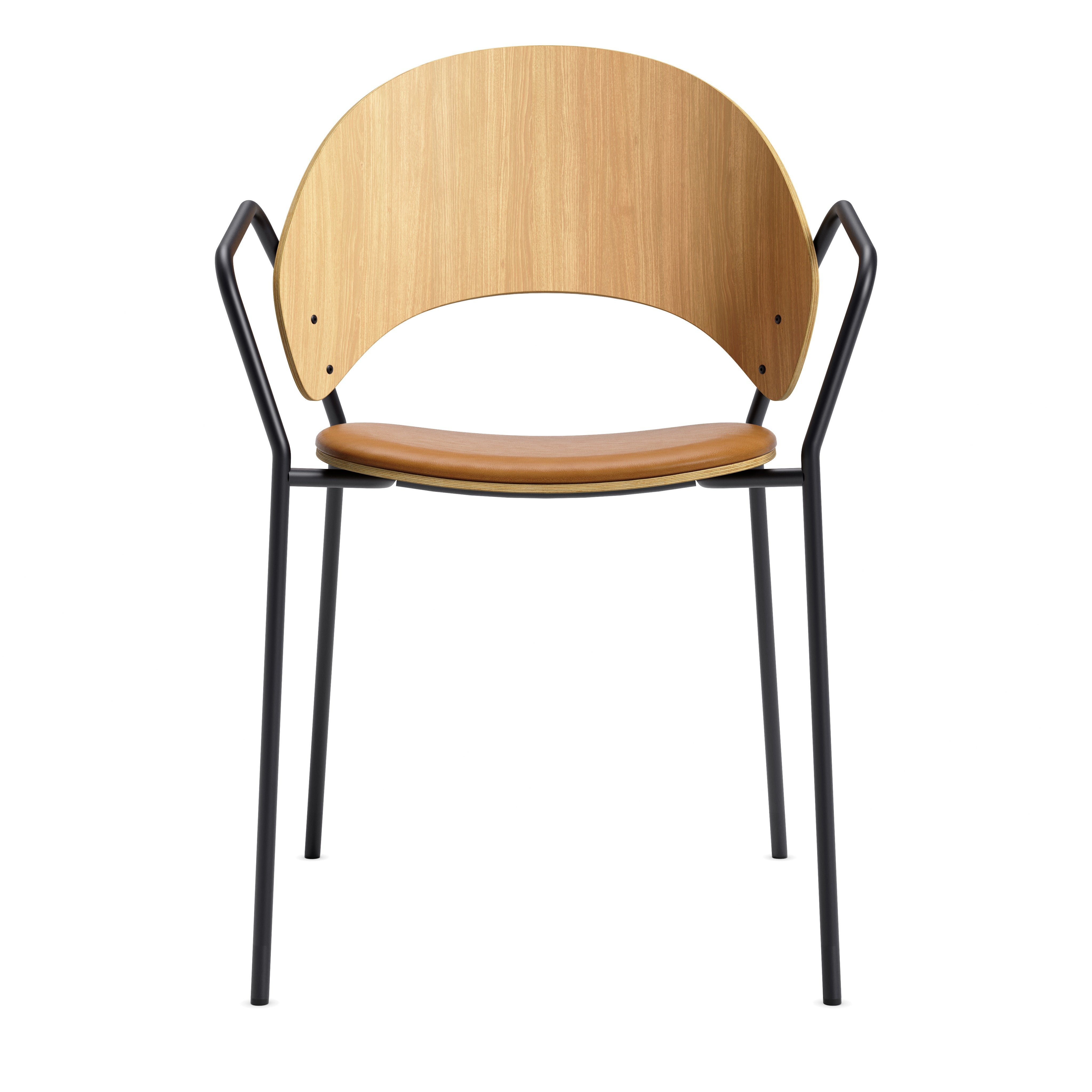 DOSINA Armchair with Oak Veneer
