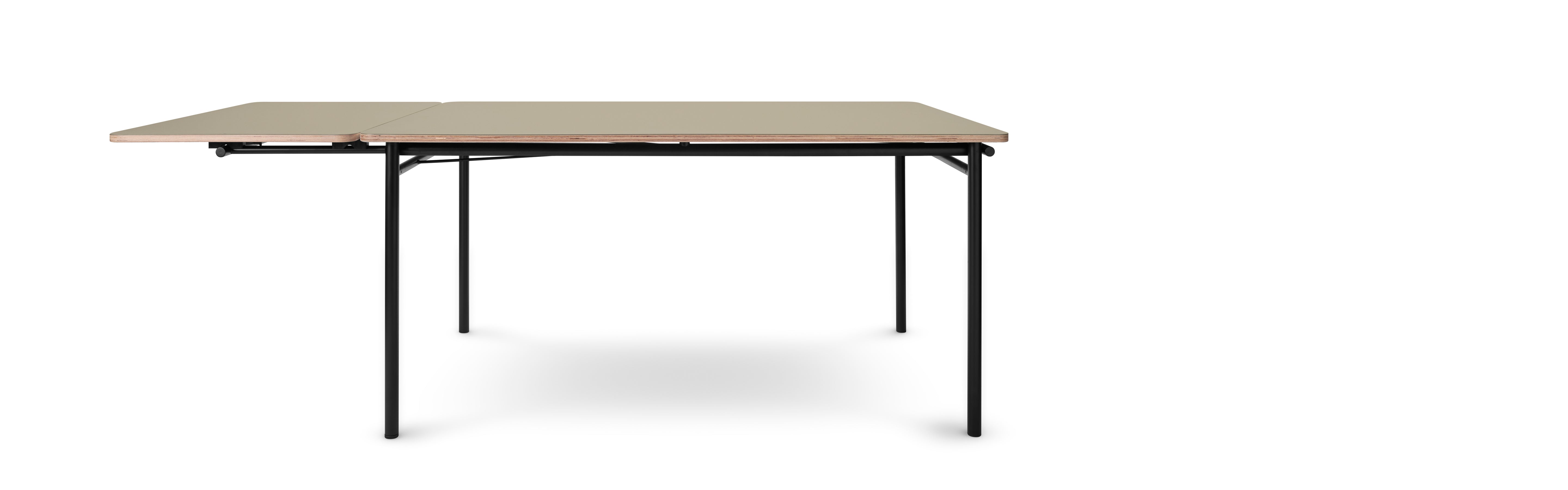 Ausziehbarer Tisch TAFFEL beige