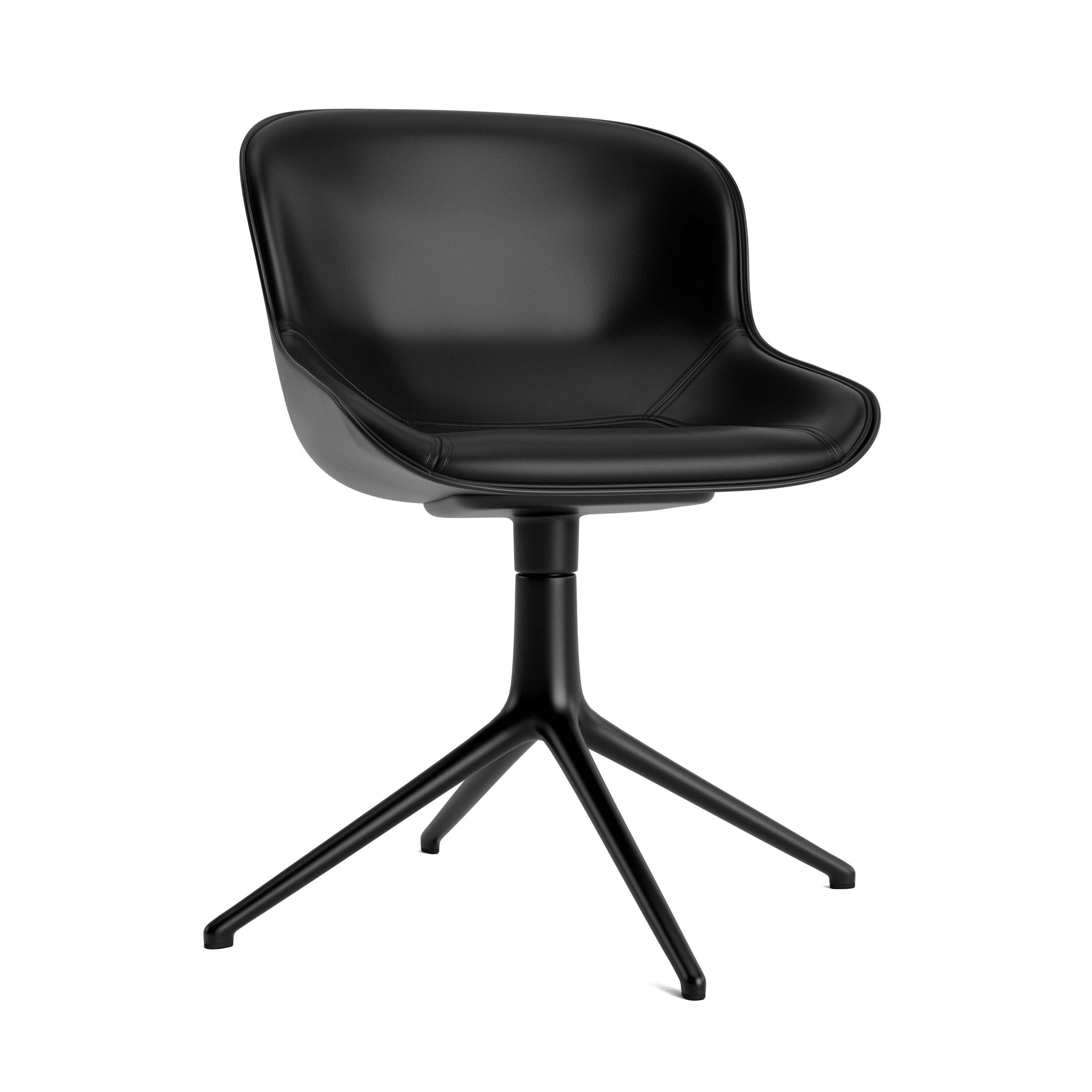 Hyg 4L Black Polster Office Chair mit schwarzer Basis