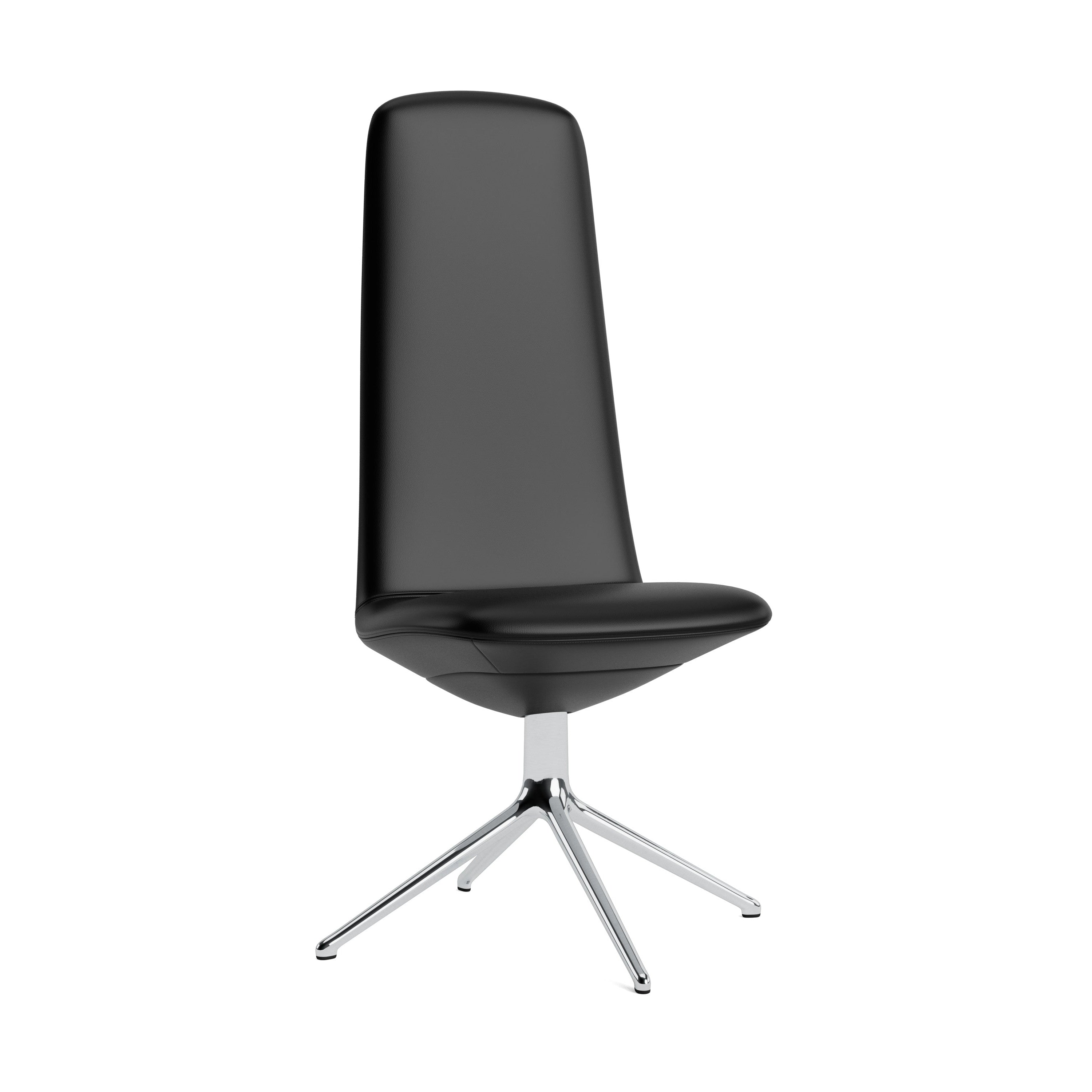 Offer high 4L Upholstered Office chair with an aluminum base