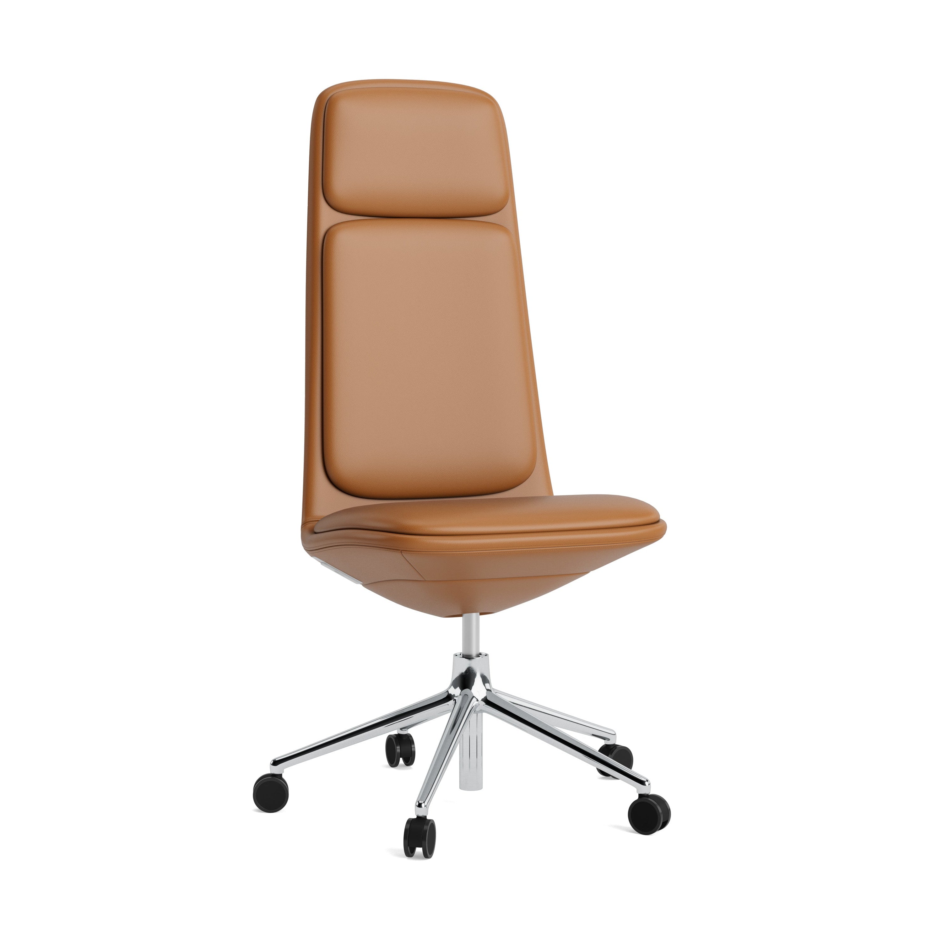 Office Chair, das von High 5W mit Aluminiumbasis gepolstert wurde