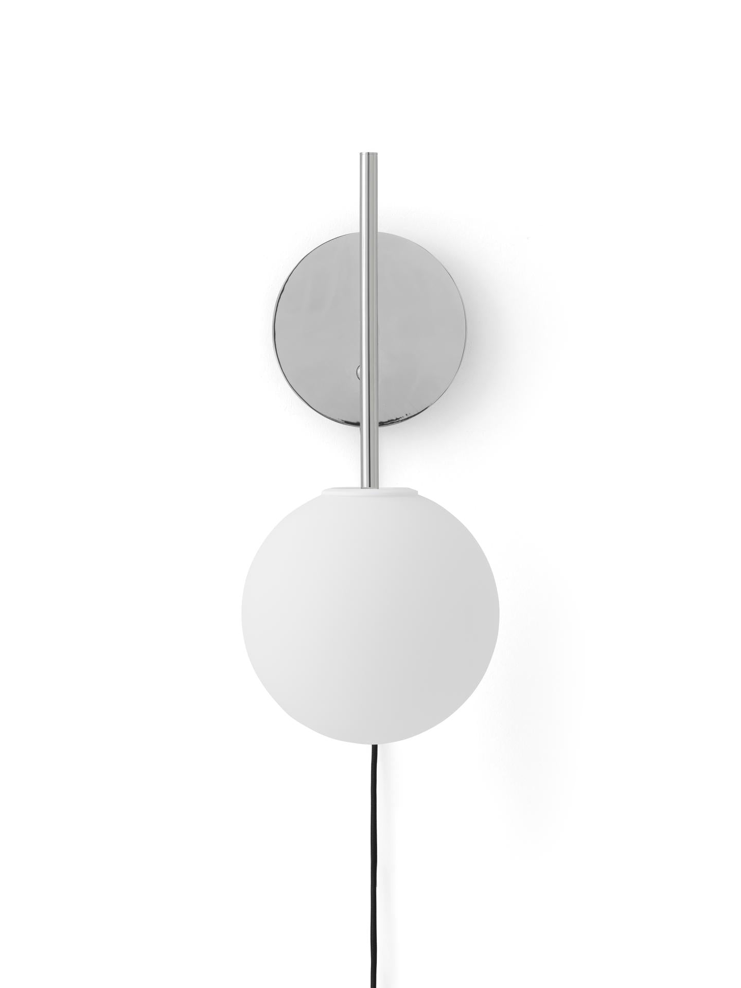 Wandleuchte TR BULB poliertes Stahl