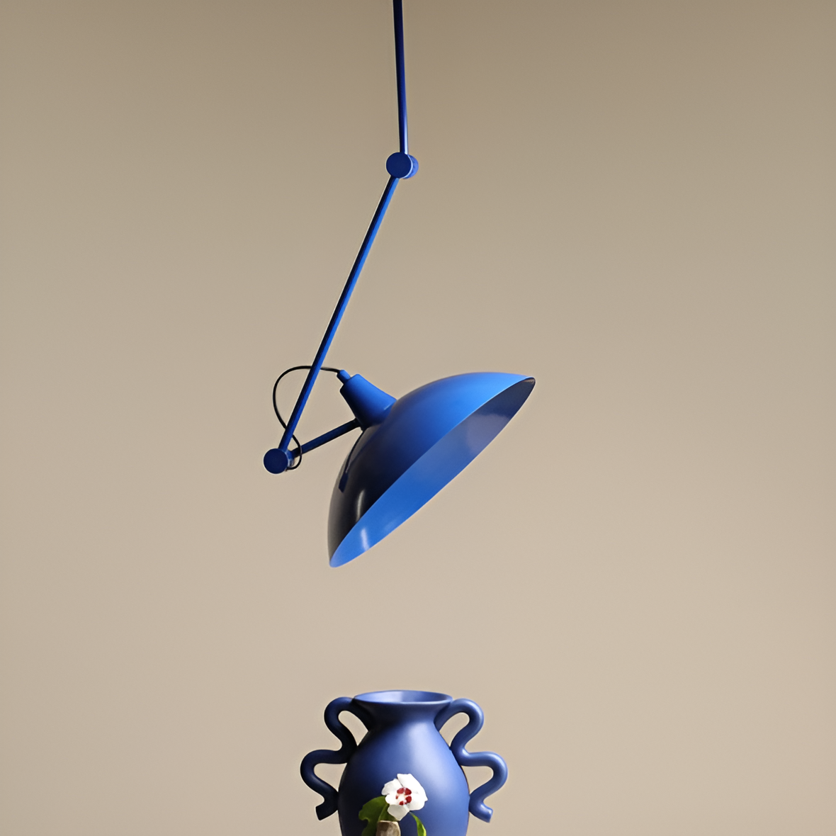MELOS Deckenleuchte blau