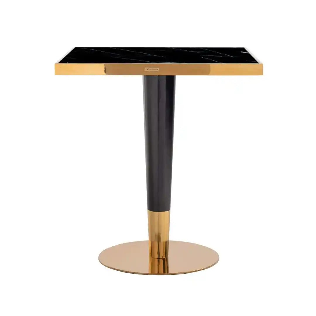 Barhocker CAN ROCA schwarz mit Gold