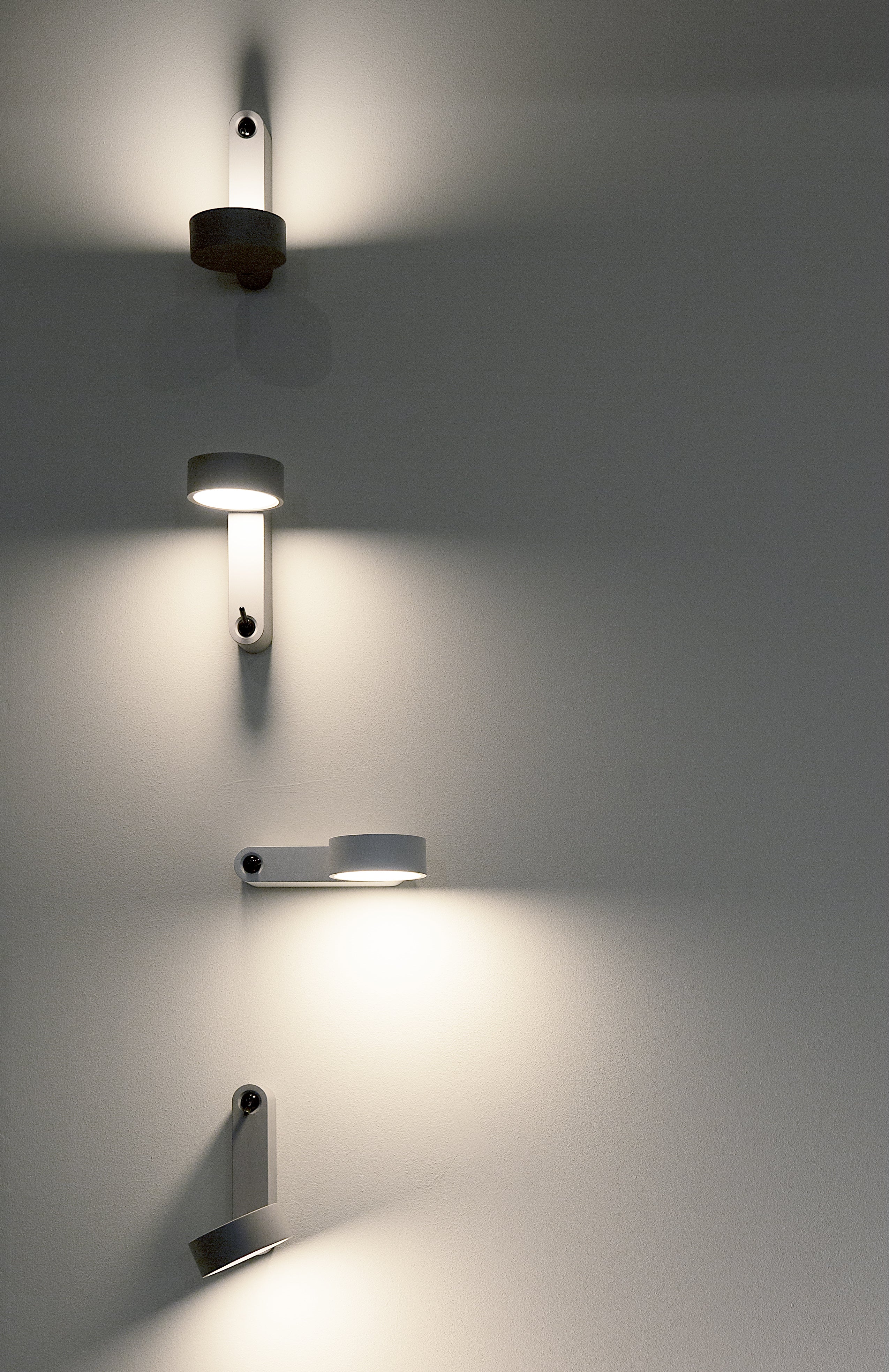 Lampa ścienna TOGGLE antracytowy – Martinelli Luce