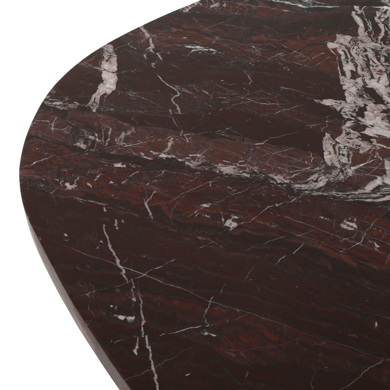 ORCHID Coffee Table Brown Marble
