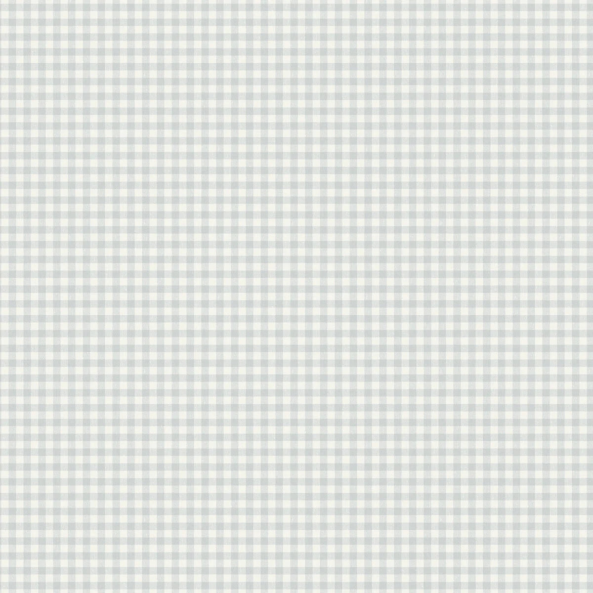 Strukturierte Tapete, die Leinen im Karomuster imitiert, PICNIC CHECK, blau mit Weiß