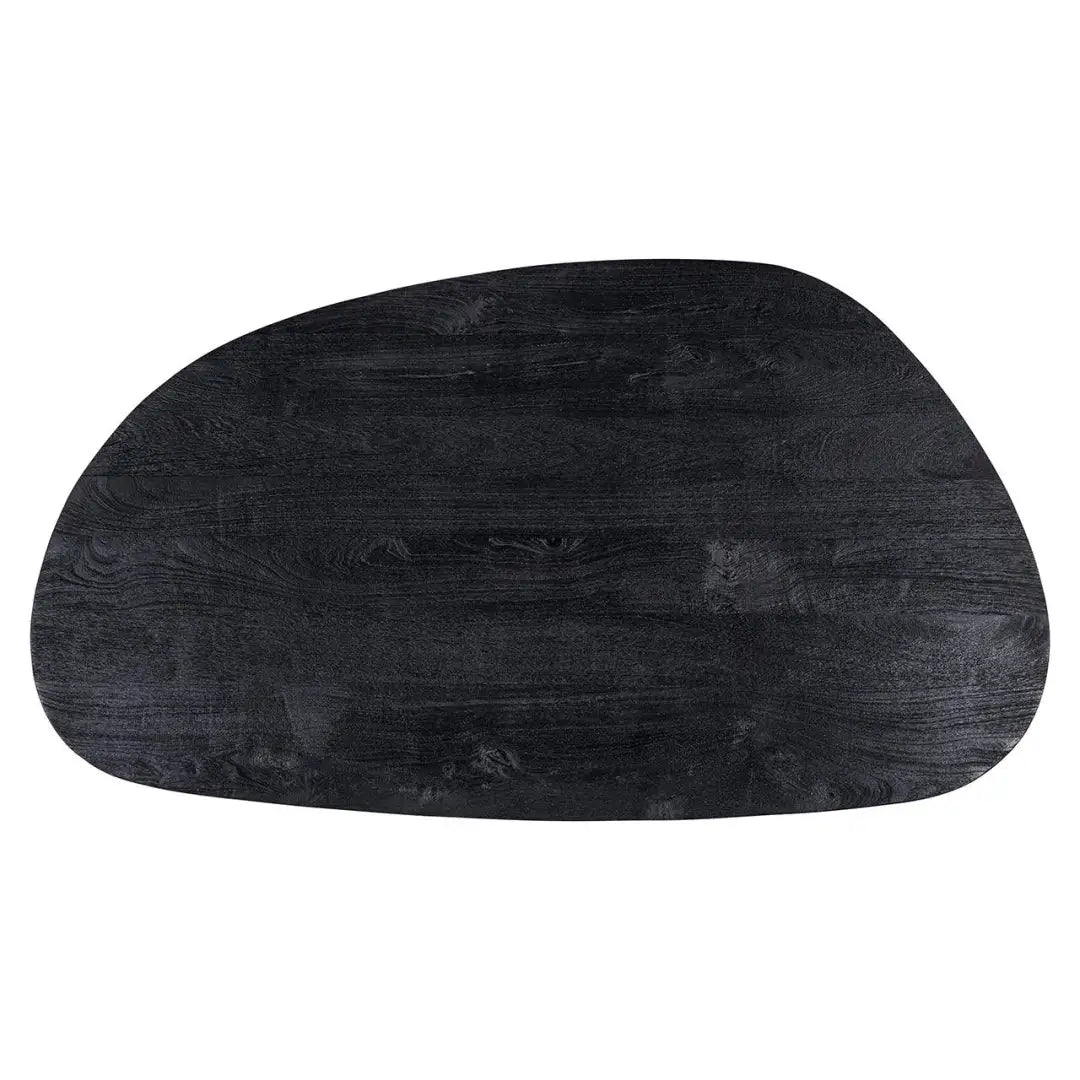 Couchtisch HUDSON schwarzes Mangoholz
