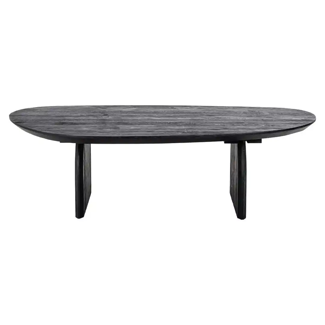 Couchtisch HUDSON schwarzes Mangoholz