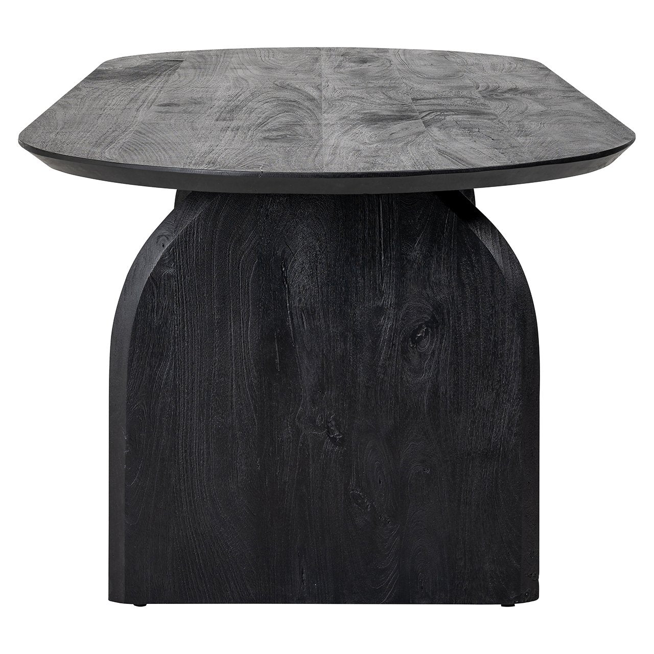 Tisch HUDSON schwarzes Mangoholz