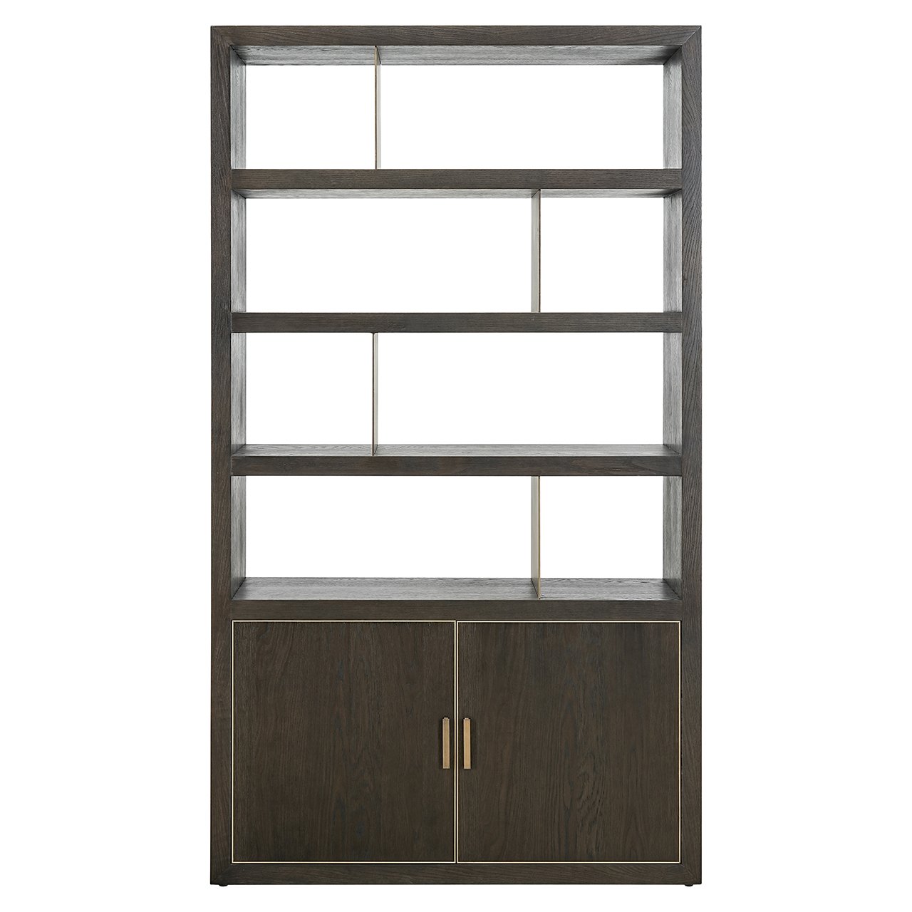 RIVERTREE Dark Brown Oak Shelf