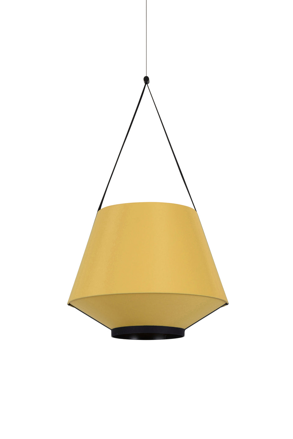 Carrie hanging lamp yellow