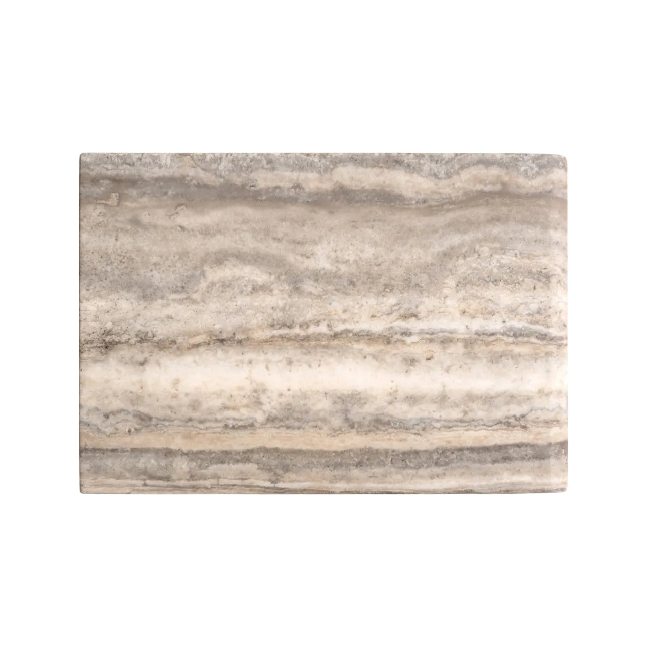 Beistelltisch DULCE grau-beige Marmor