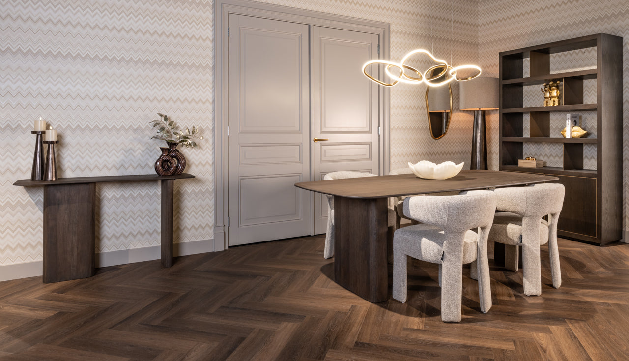 CASTELLO Console in Brown