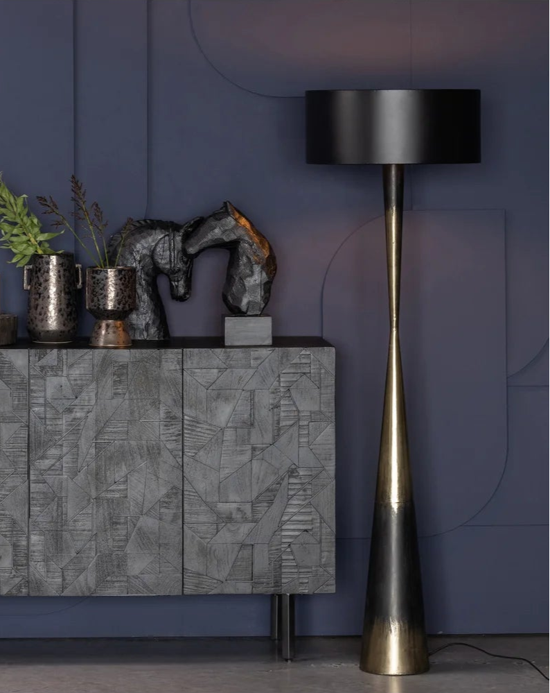 Blackout Blackout Stehlampe mit Golden