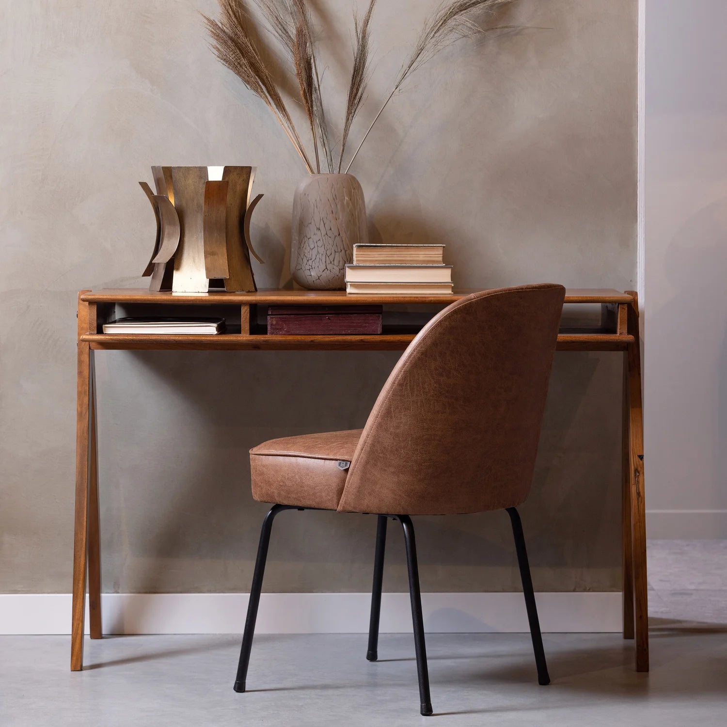 Lederstuhl Vogue Cognac