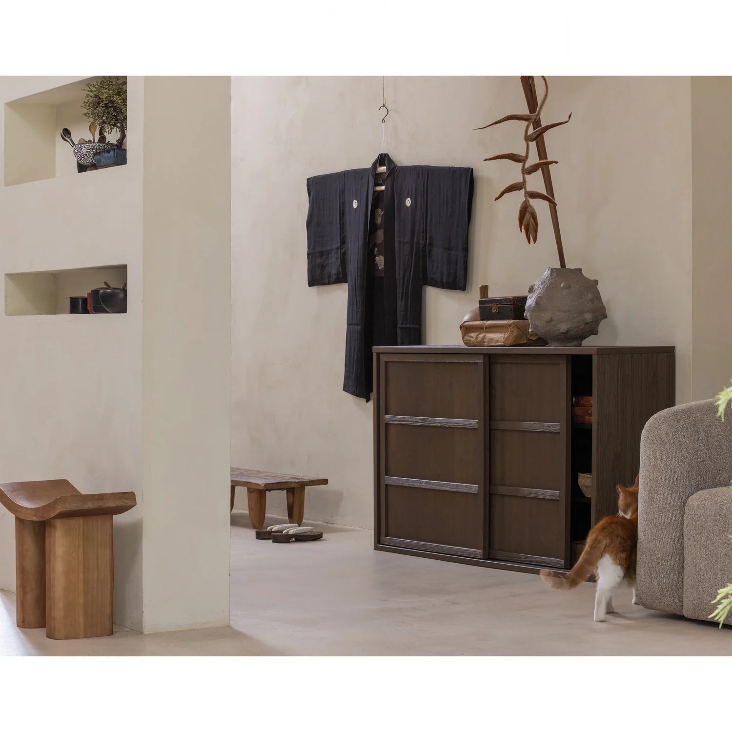 Wooden Japan stool