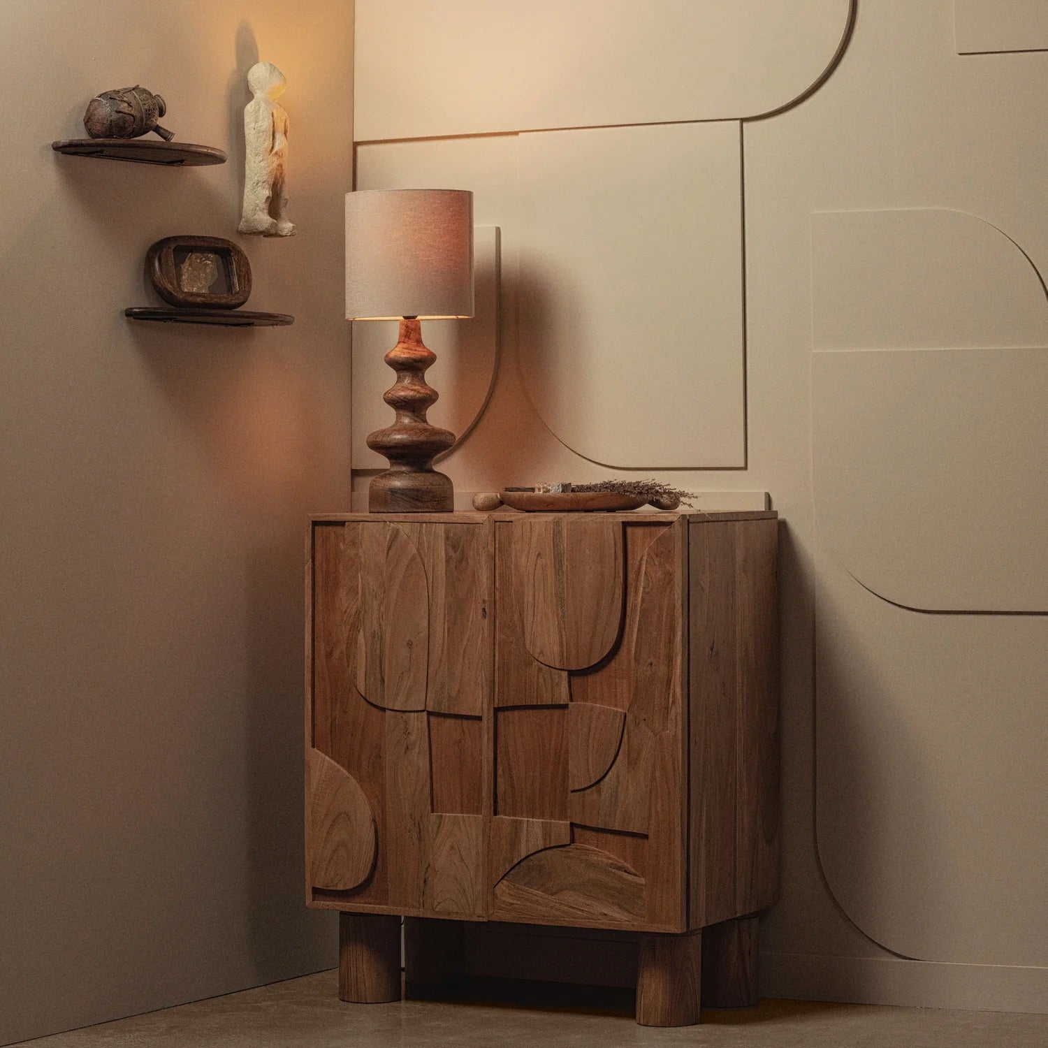 Set Laayer Regale Mango Holz