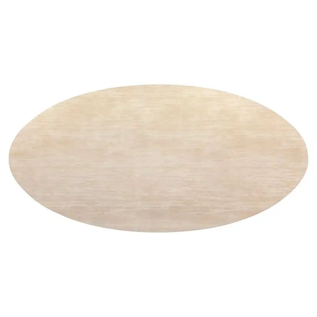 Ovaler Tisch FICTUS beige